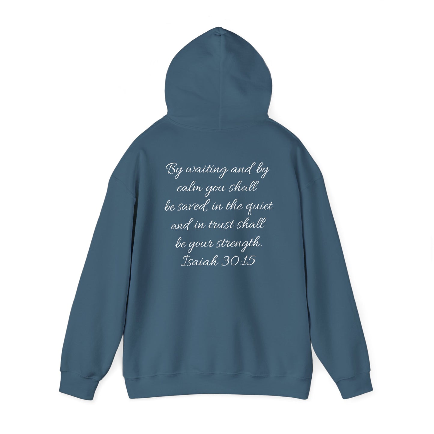 Calm Unisex Heavy Blend™ Hooded Sweatshirt – Inspirational Quote Sweatshirt for Relaxation & Mindfulness