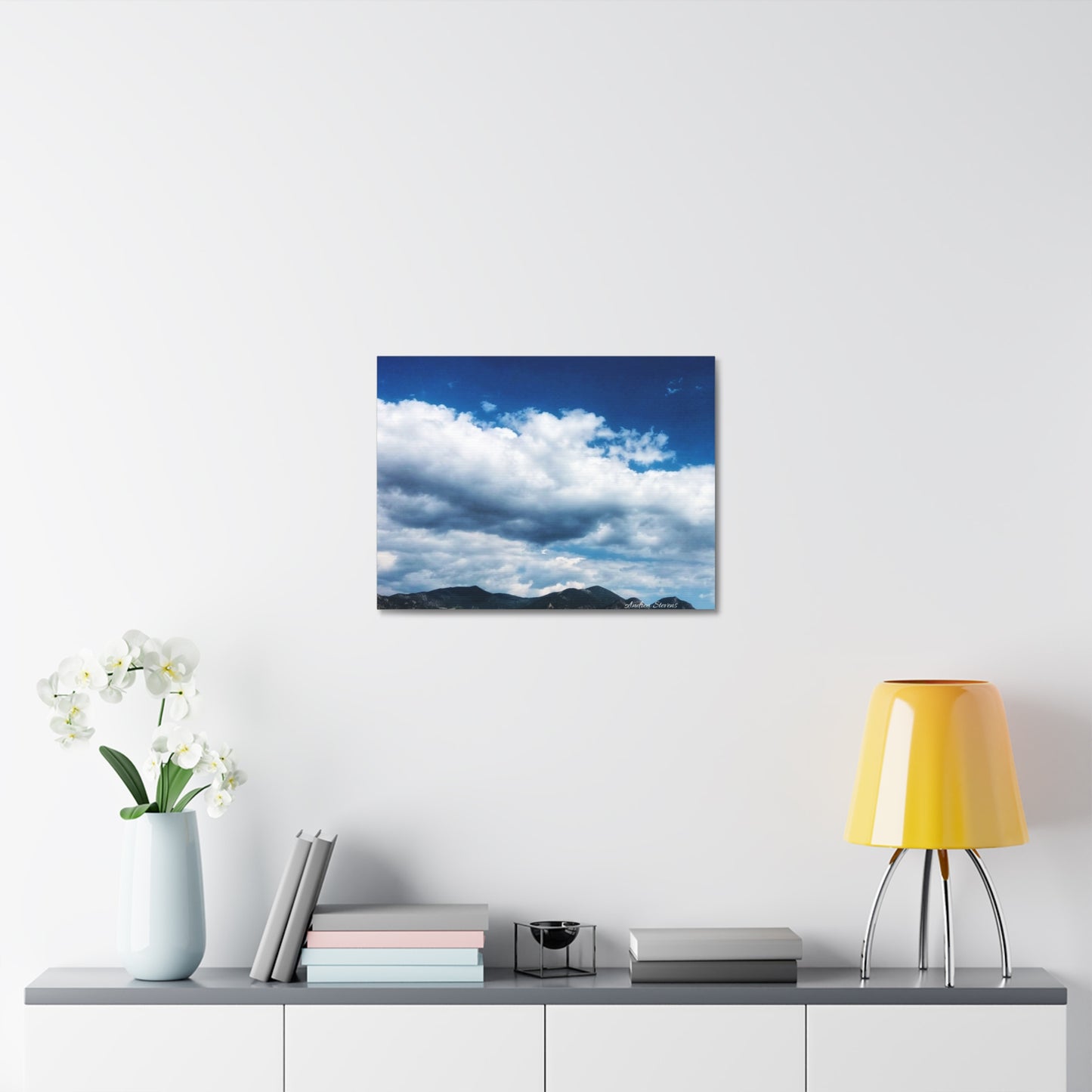 Colorado Serene Mountain Landscape Stretched Canvas Art by Andrea Stevens