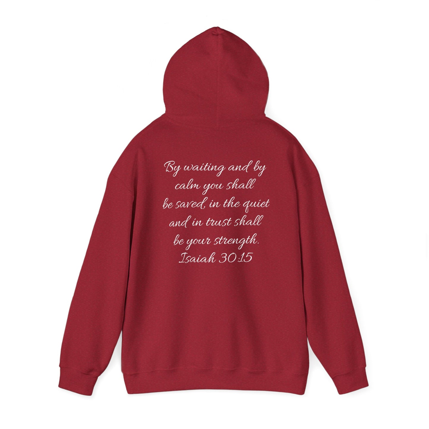 Calm Unisex Heavy Blend™ Hooded Sweatshirt – Inspirational Quote Sweatshirt for Relaxation & Mindfulness