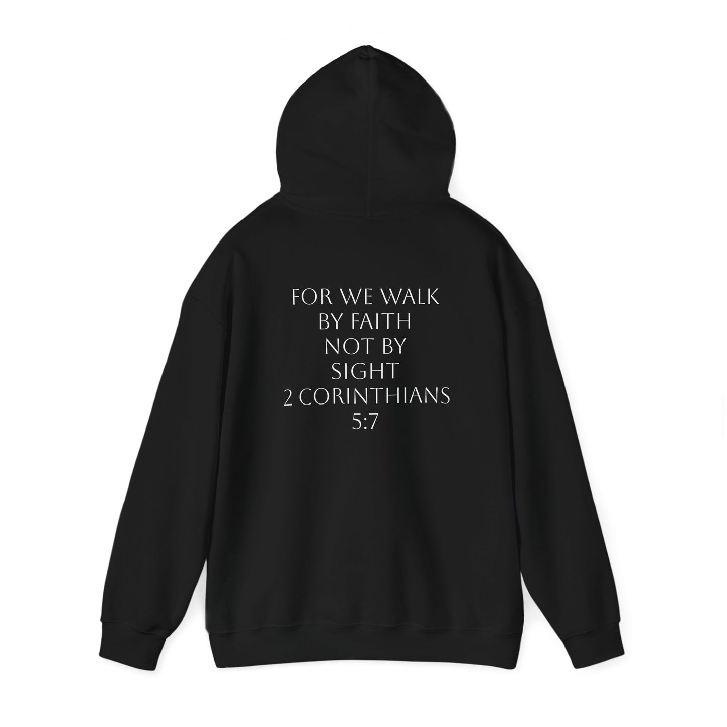 Unisex Heavy Blend™ Hooded Sweatshirt - 'Faith" Inspirational Hoodie for Faith and Comfort