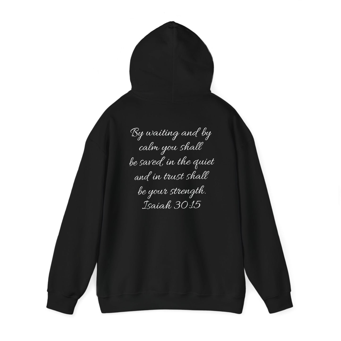 Calm Unisex Heavy Blend™ Hooded Sweatshirt – Inspirational Quote Sweatshirt for Relaxation & Mindfulness