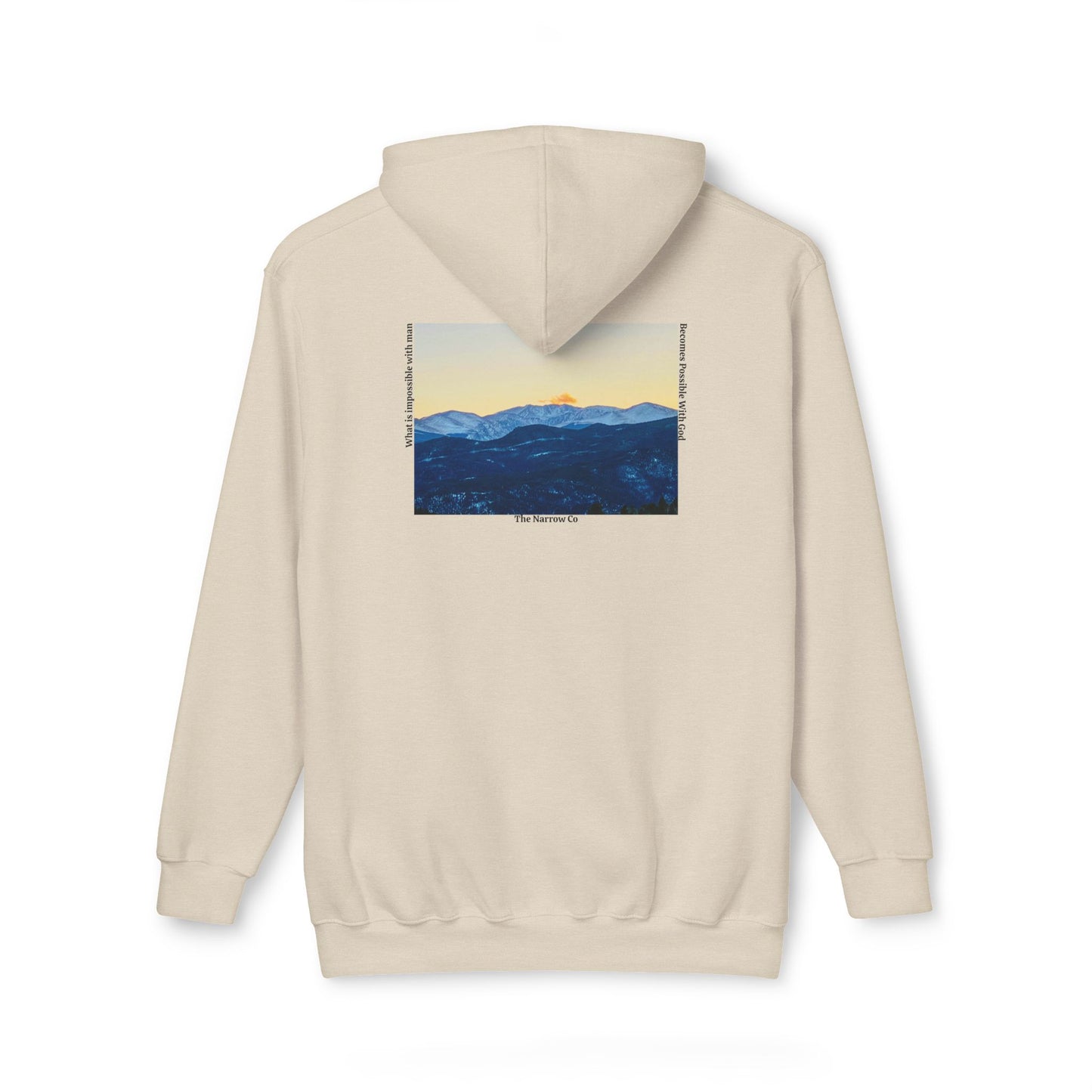 Get Ready For a Miracle, Comfortable Unisex Hooded Sweatshirt - 'Get Ready for a Miracle' - Perfect for Nature Lovers