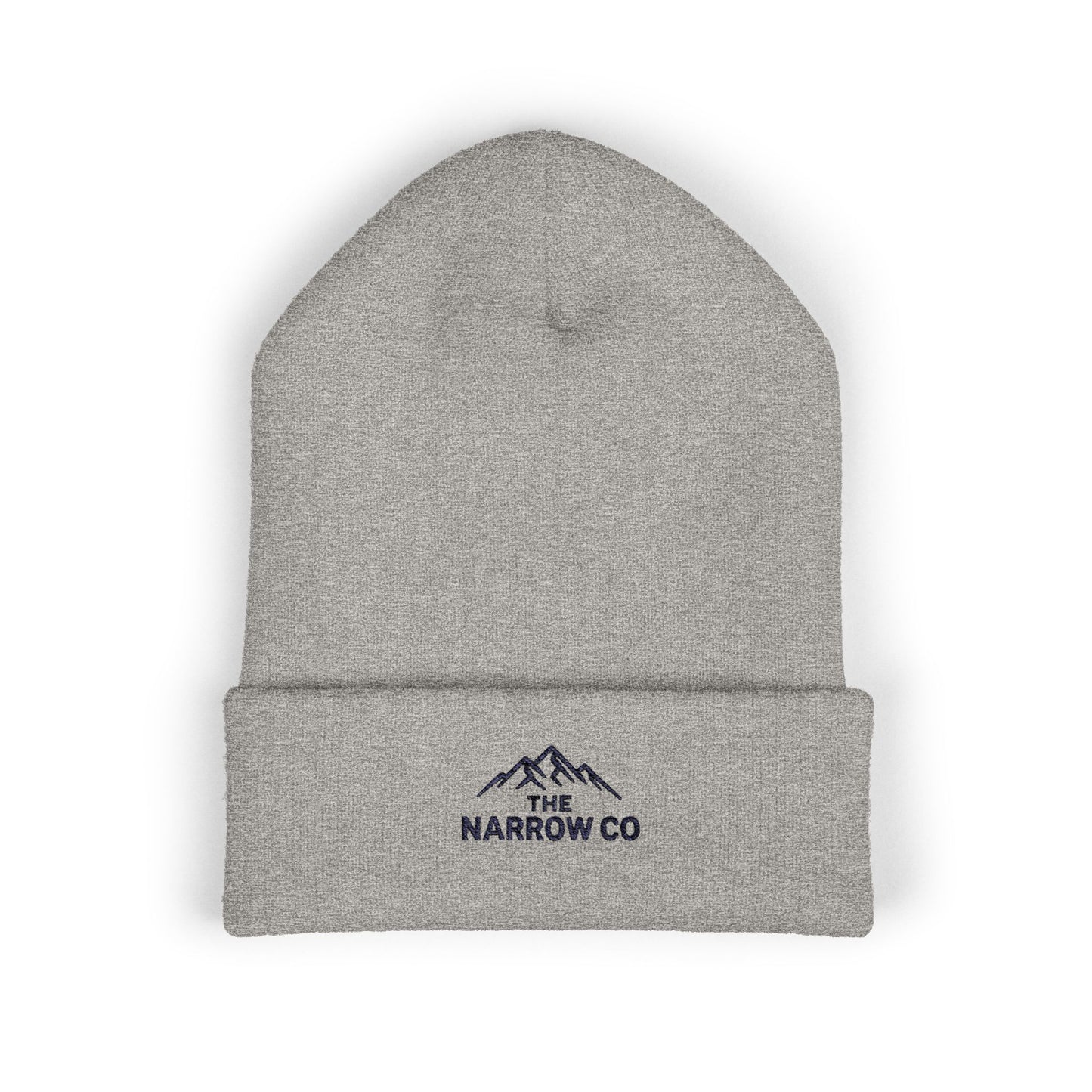 Embroidered Classic Cuffed Beanie - The Narrow Co. - Cozy Winter  Early Spring Accessory
