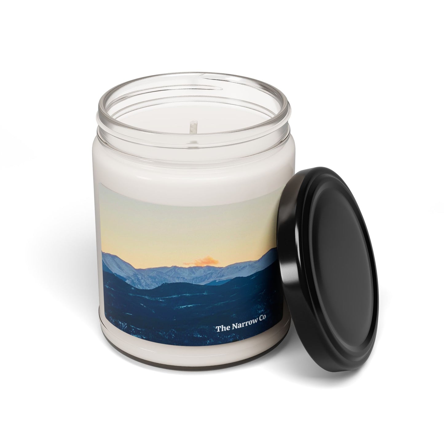 Mountain Serenity Scented Soy Candle - 9oz Natural Aromas for Relaxation & Home Decor