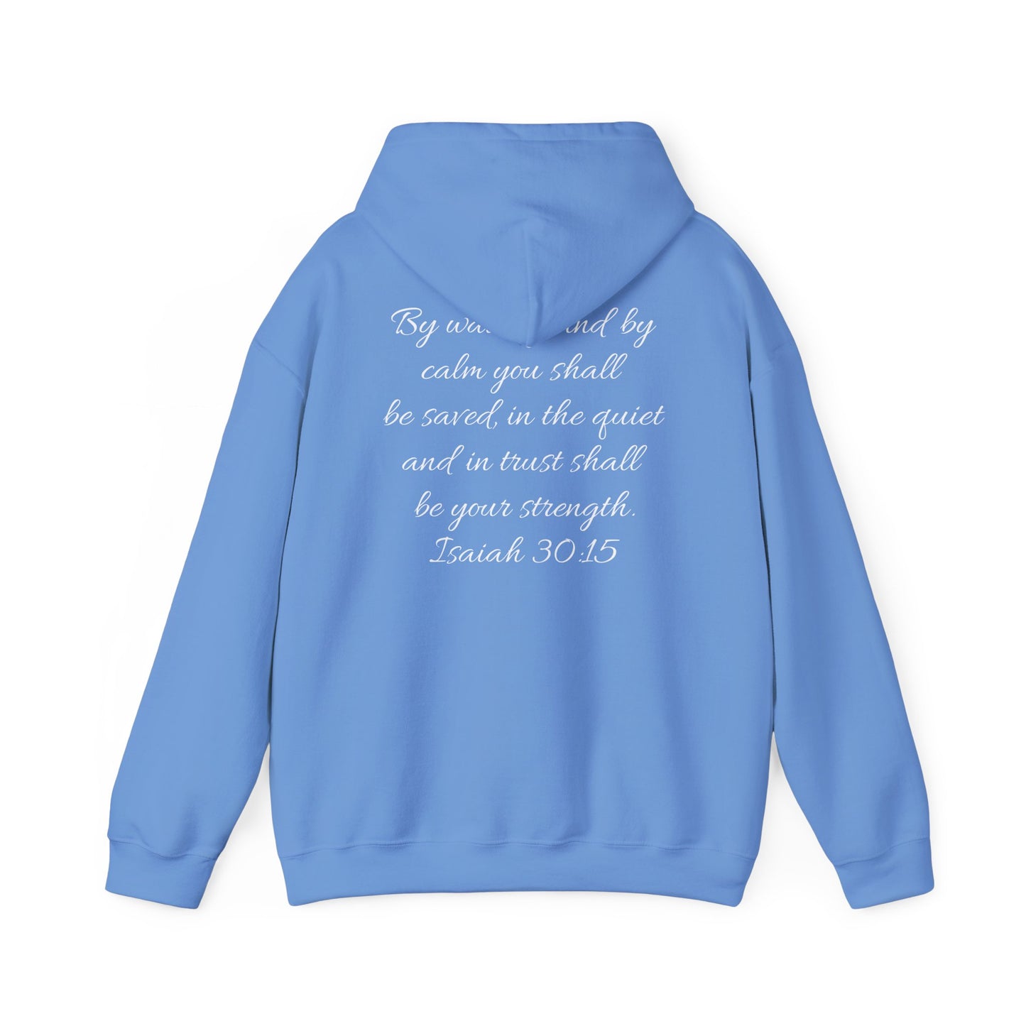 Calm Unisex Heavy Blend™ Hooded Sweatshirt – Inspirational Quote Sweatshirt for Relaxation & Mindfulness
