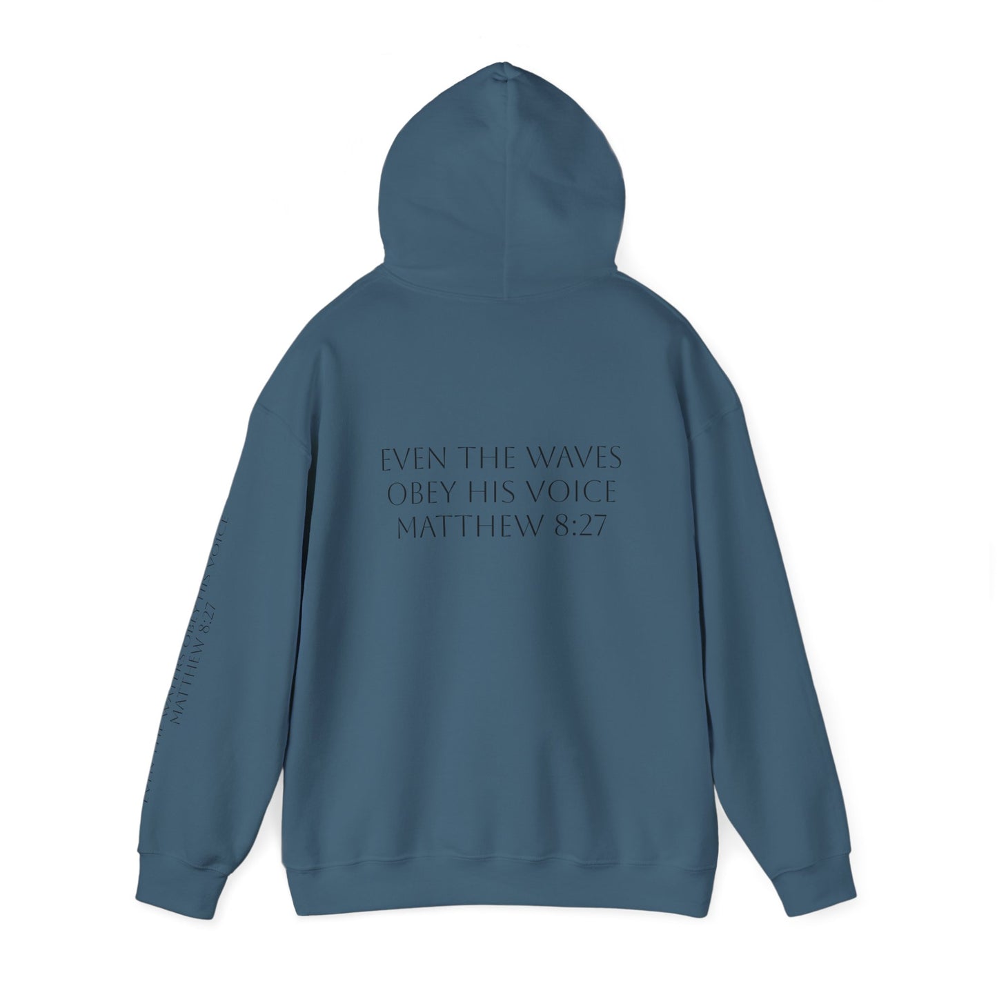 Minimalist Hoodie with 'WATERS' Text - Unisex Heavy Blend™