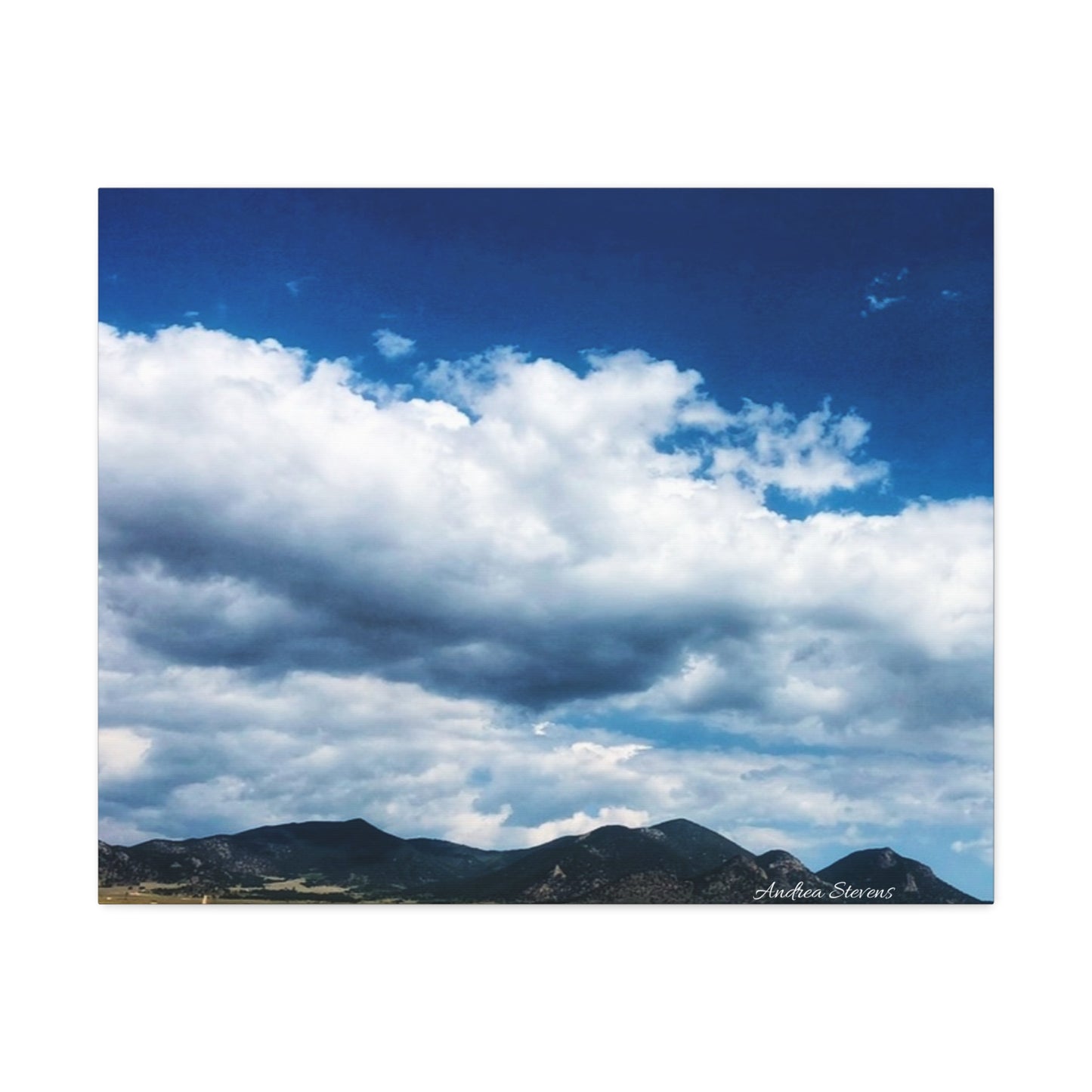 Colorado Serene Mountain Landscape Stretched Canvas Art by Andrea Stevens
