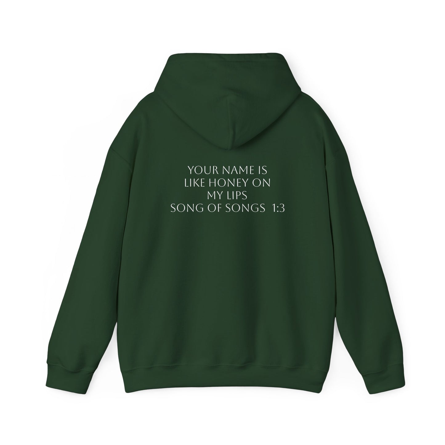 Inspirational Unisex Hooded Sweatshirt - Song of Songs 1:3