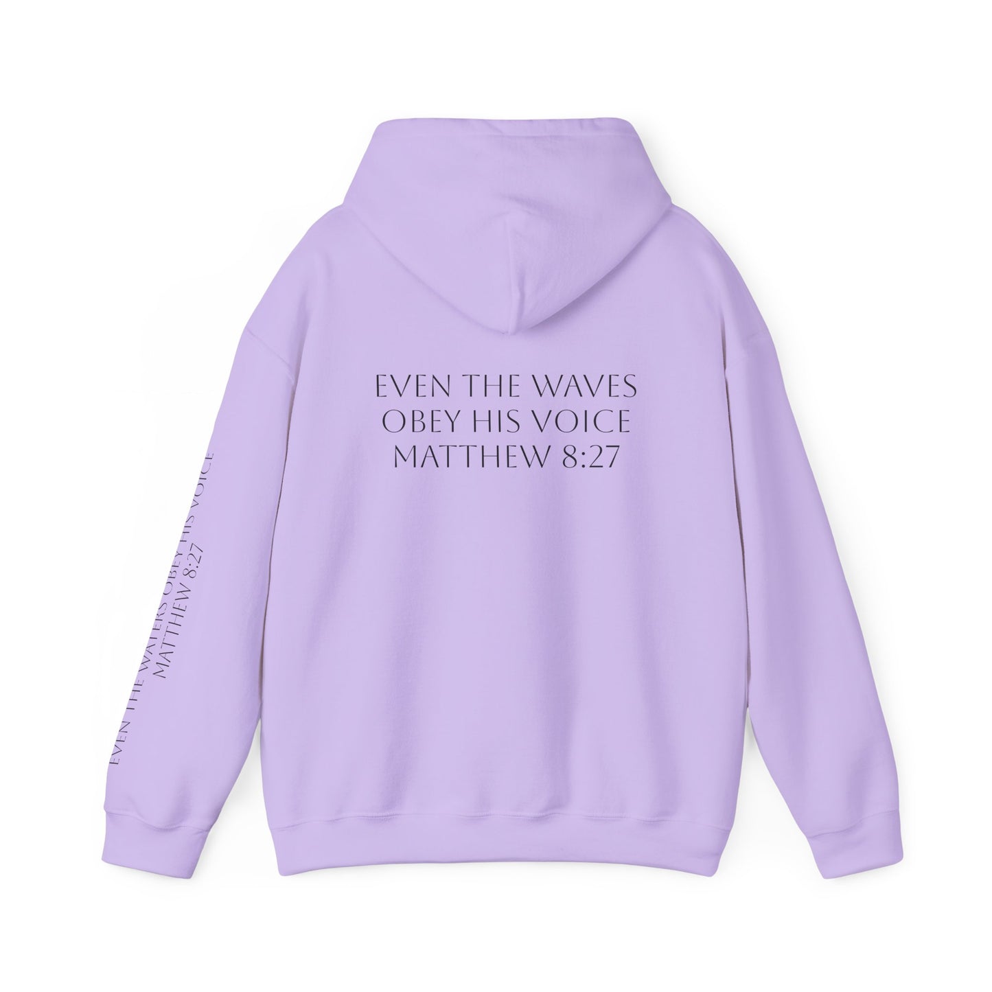 Minimalist Hoodie with 'WATERS' Text - Unisex Heavy Blend™