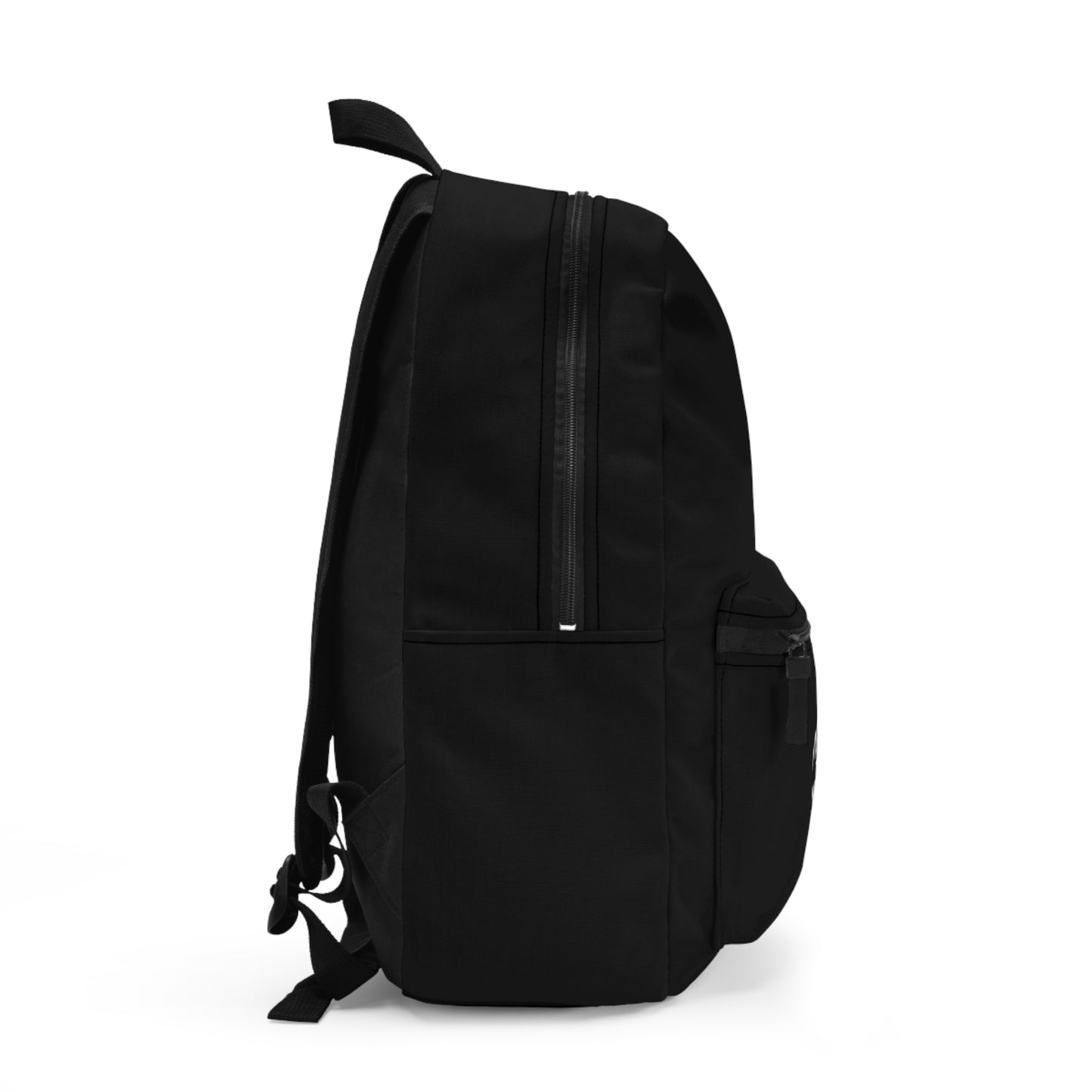 Stylish Black Backpack for Everyday Adventures, Trendy School Bag, Travel Daypack, Minimalist Rucksack, Gift for Students