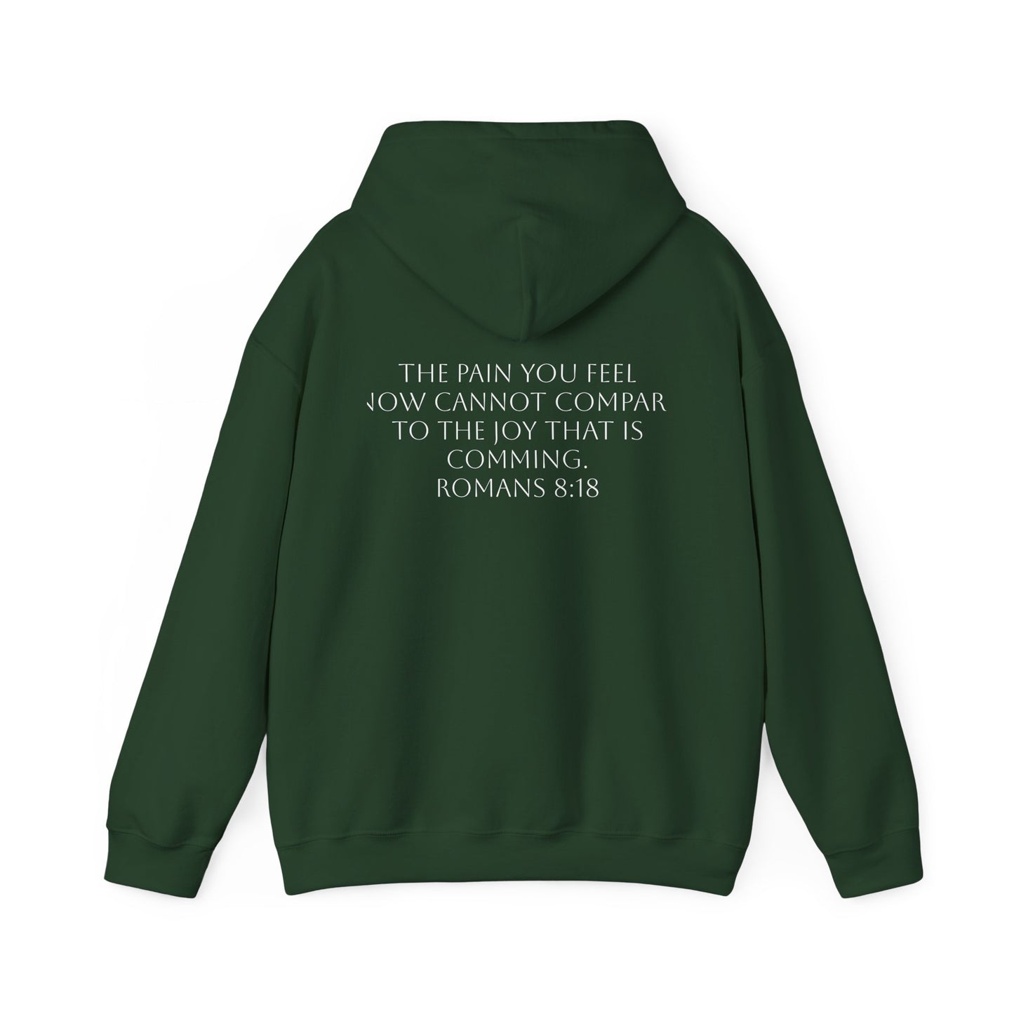 Inspirational Unisex Hoodie | "ENDURE" & Romans 8:18 Quote