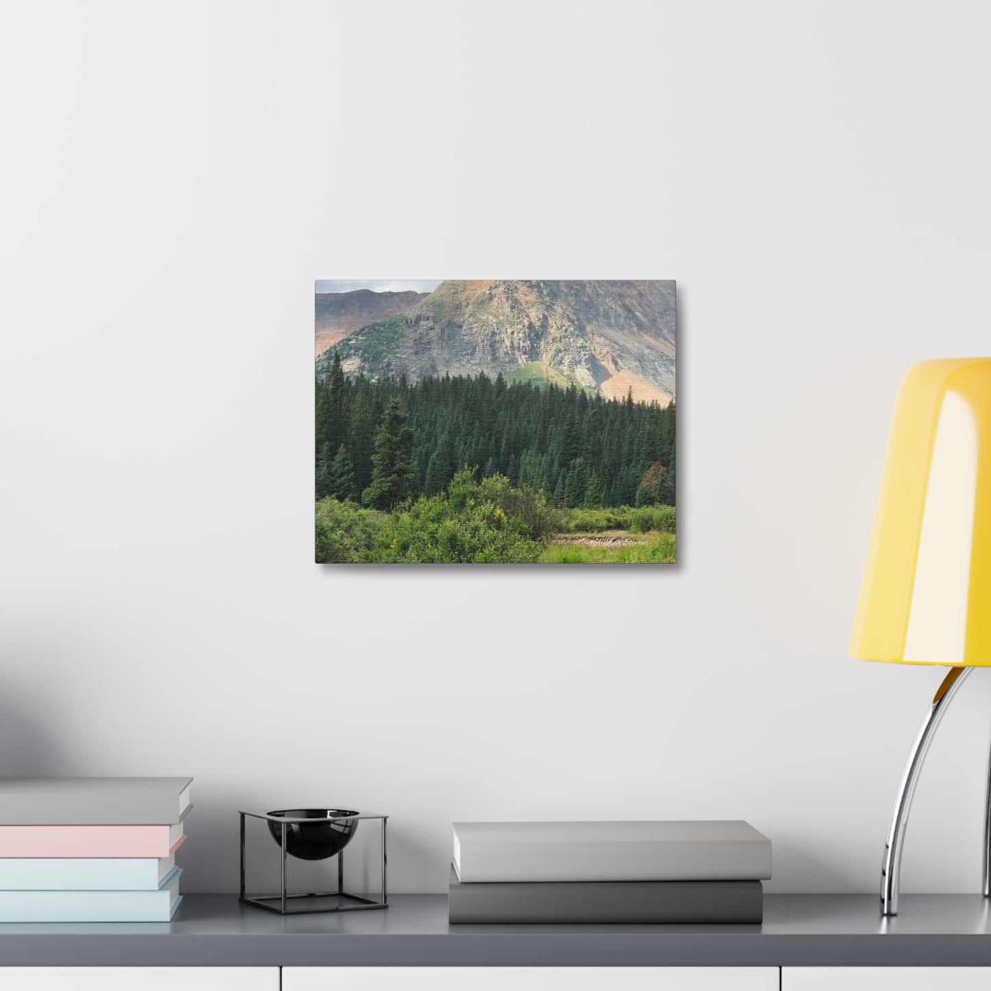 Colorado Nature Landscape Stretched Canvas Wall Art – Rustic Home Decor by Andrea Stevens
