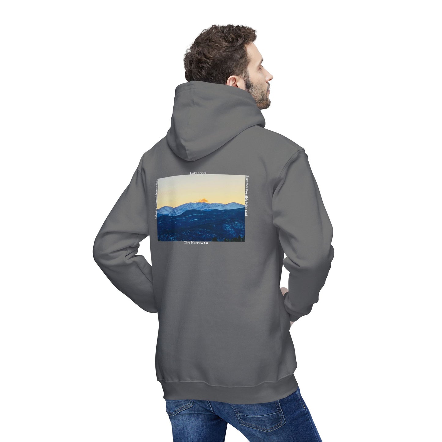 Get Ready For a Miracle, Comfortable Unisex Hooded Sweatshirt - 'Get Ready for a Miracle' - Perfect for Nature Lovers