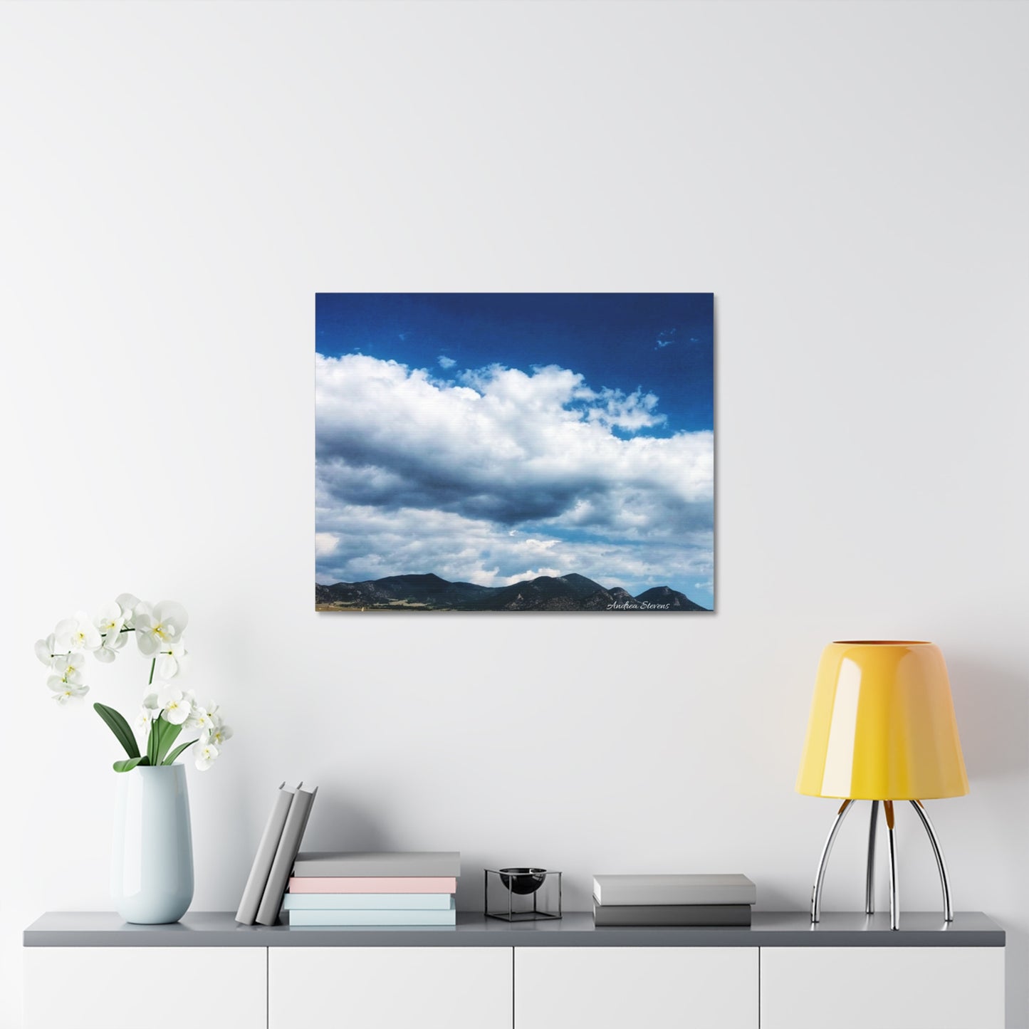 Colorado Serene Mountain Landscape Stretched Canvas Art by Andrea Stevens