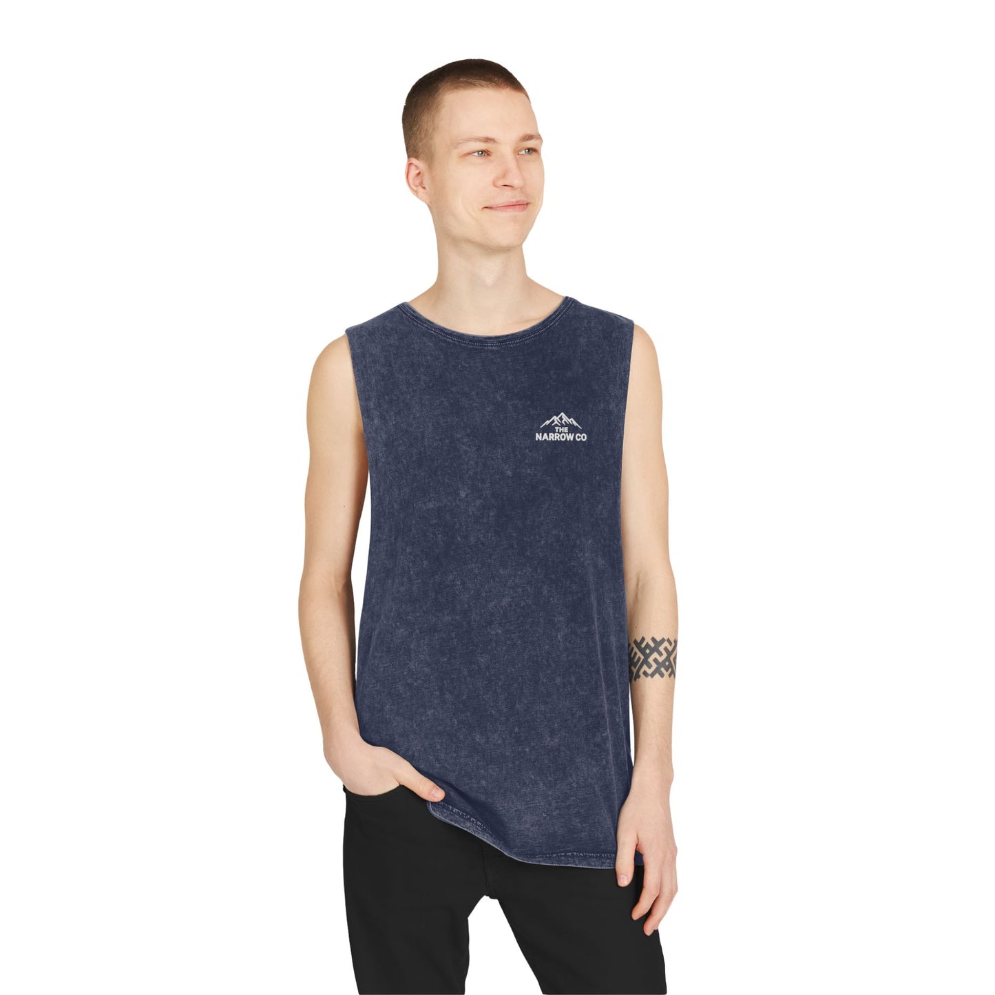 Unisex Stonewash Tank Top