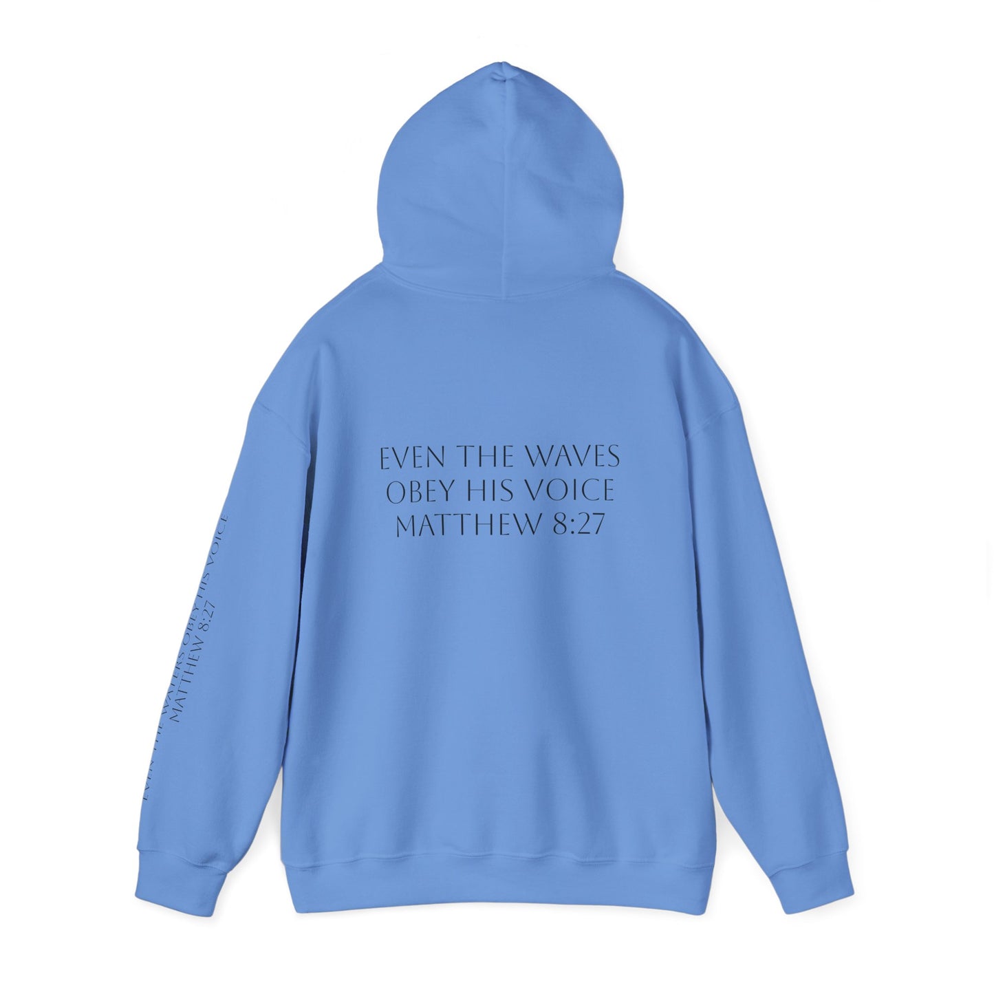 Minimalist Hoodie with 'WATERS' Text - Unisex Heavy Blend™