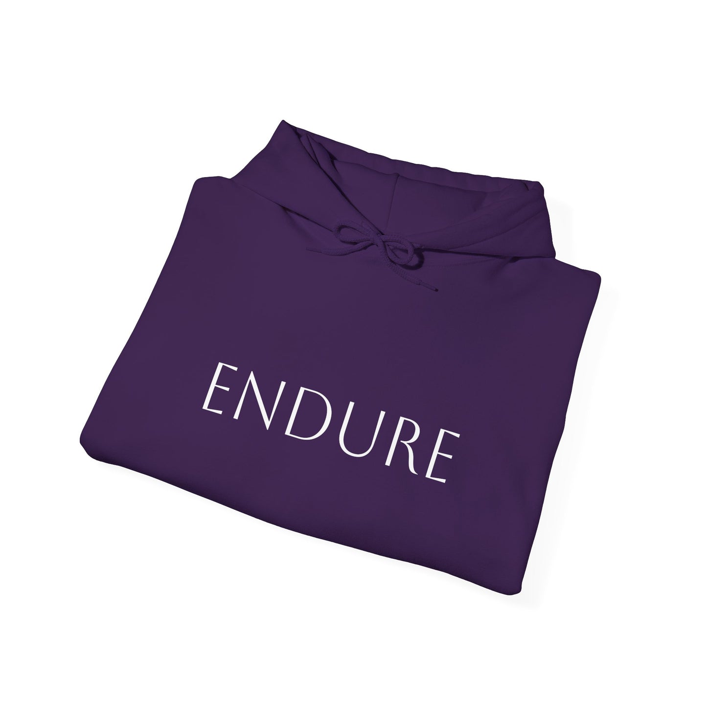Inspirational Unisex Hoodie | "ENDURE" & Romans 8:18 Quote