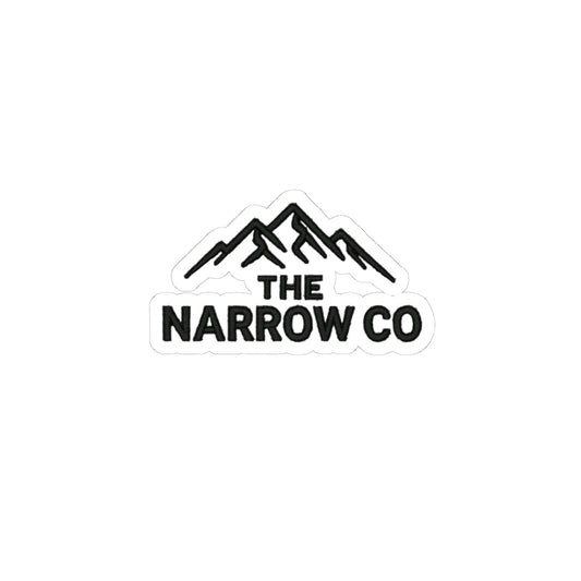 Adventure & Nature Kiss-Cut Stickers - The Narrow Co. Mountain Decal for Laptops & Water Bottles