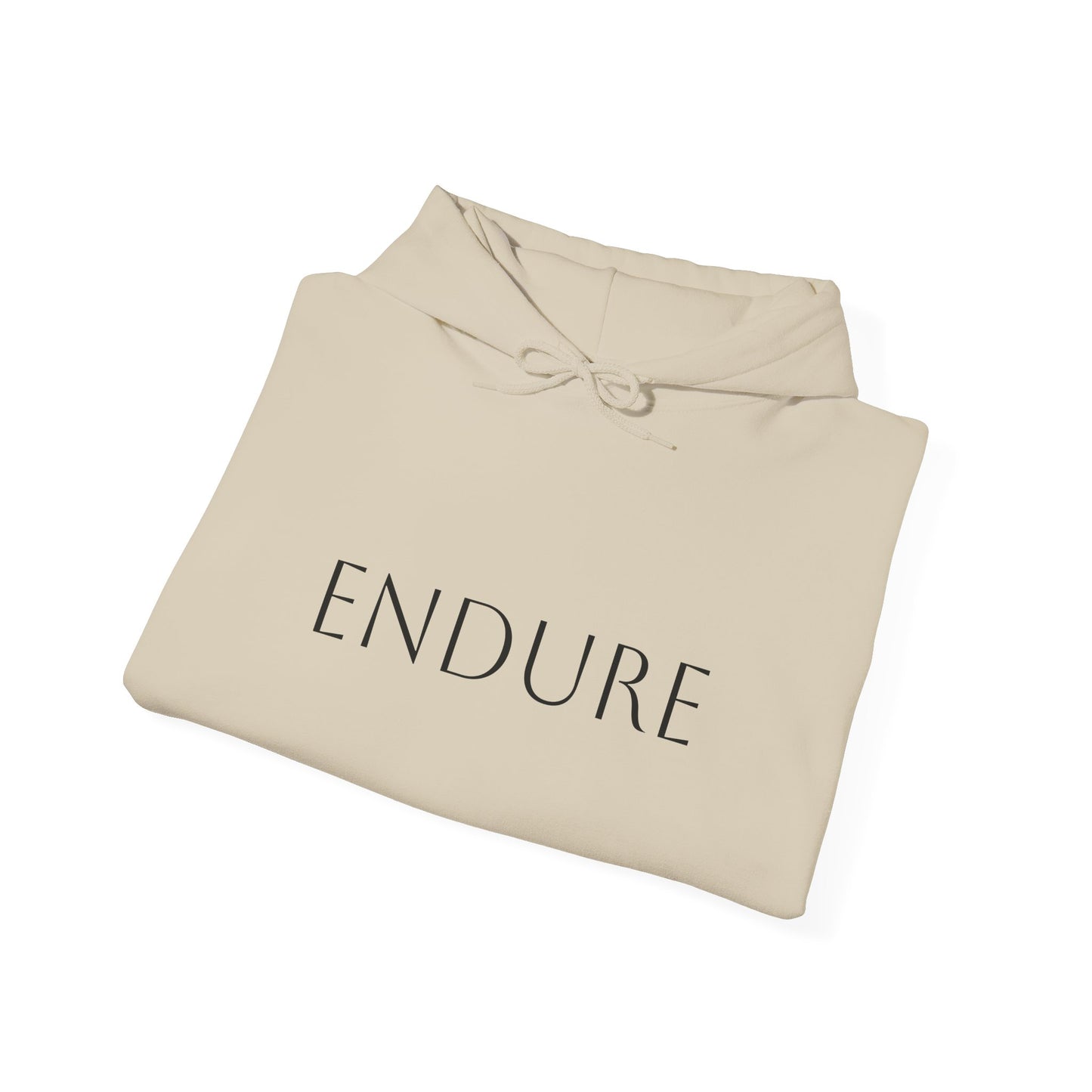 Inspirational Unisex Hoodie | "ENDURE" & Romans 8:18 Quote