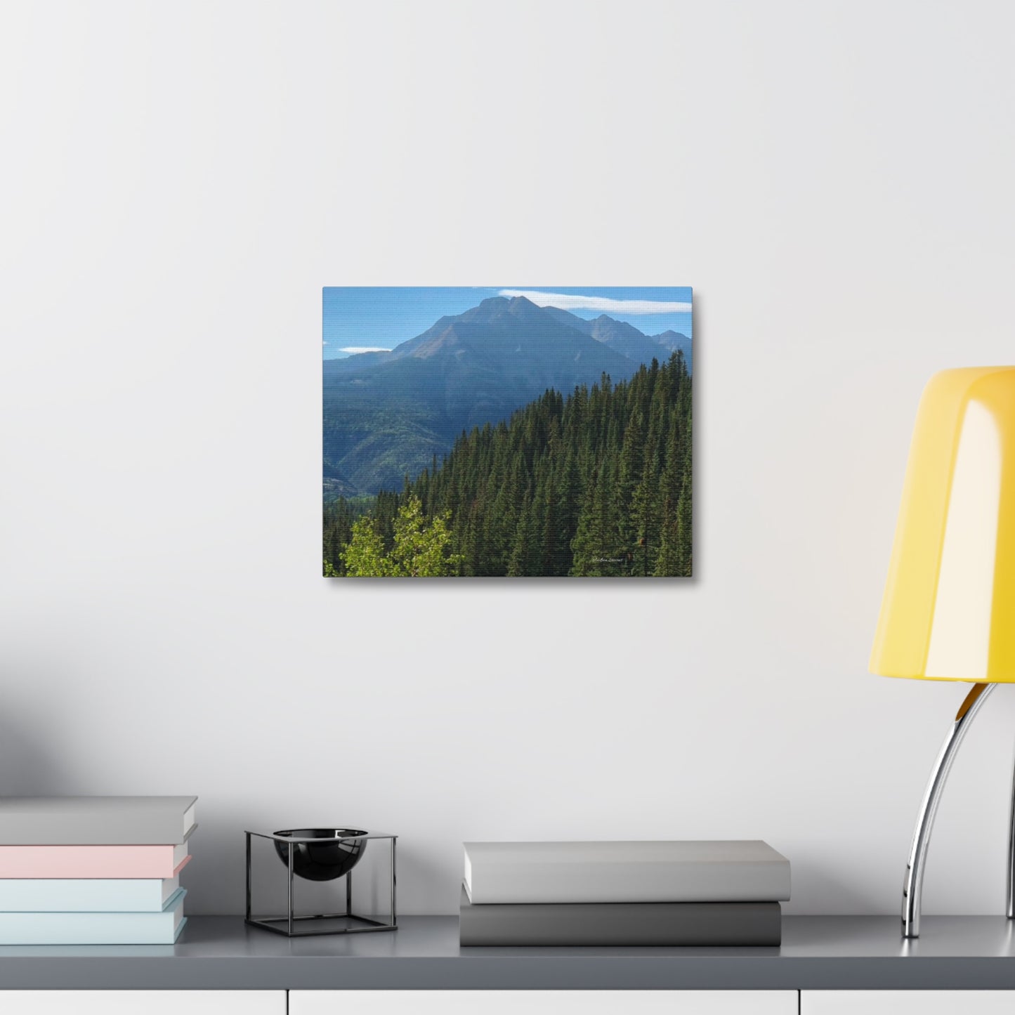 Colorado Nature Landscape Stretched Canvas - Majestic Mountain & Forest Art by Andrea Stevens