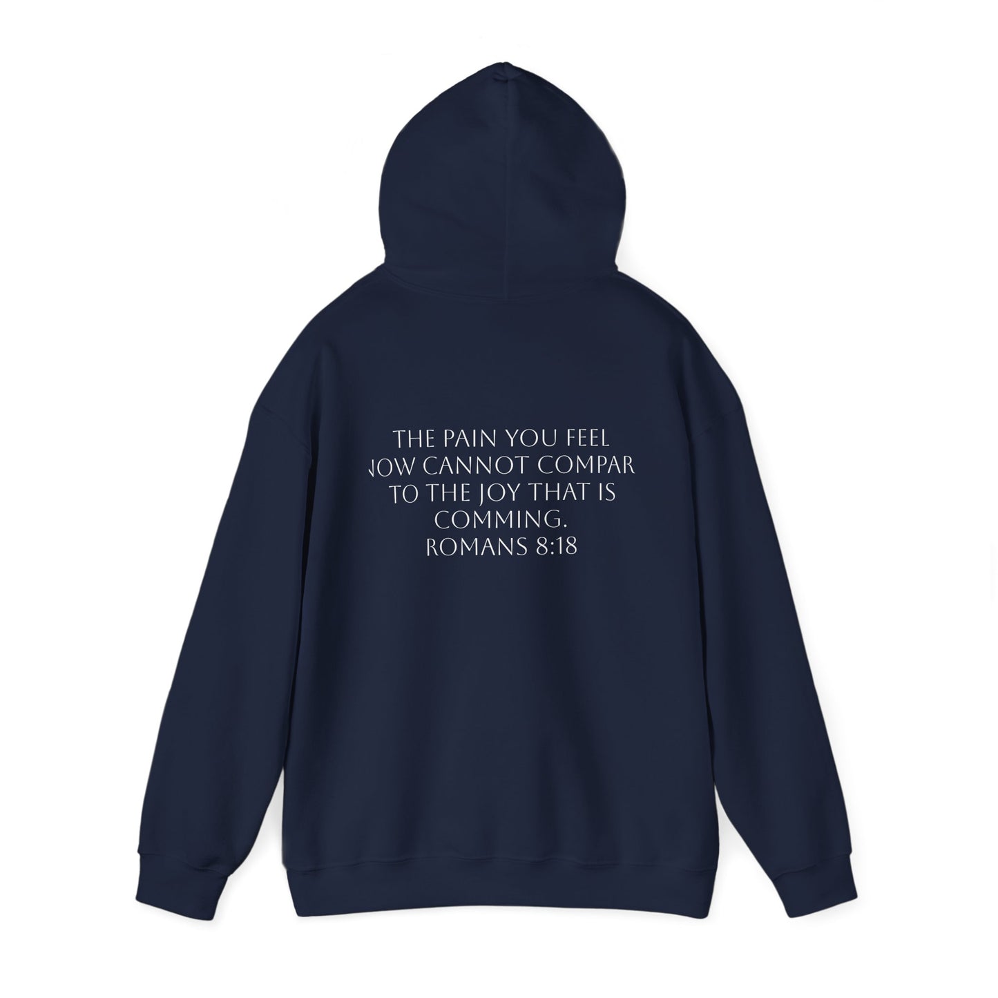 Inspirational Unisex Hoodie | "ENDURE" & Romans 8:18 Quote