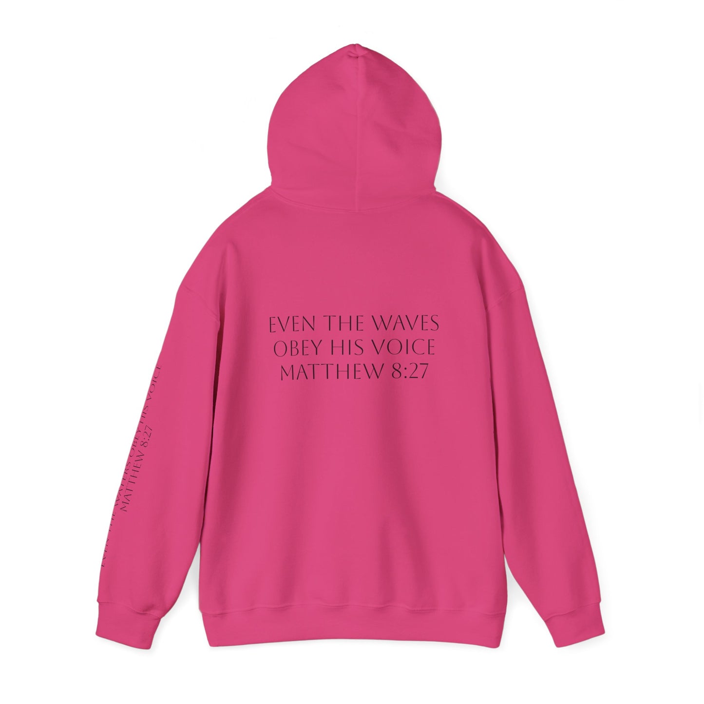 Minimalist Hoodie with 'WATERS' Text - Unisex Heavy Blend™