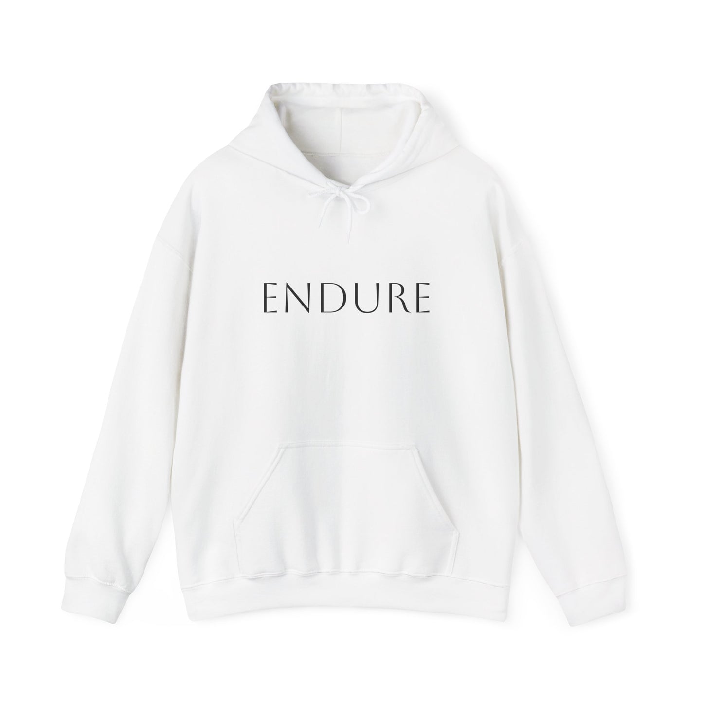 Inspirational Unisex Hoodie | "ENDURE" & Romans 8:18 Quote