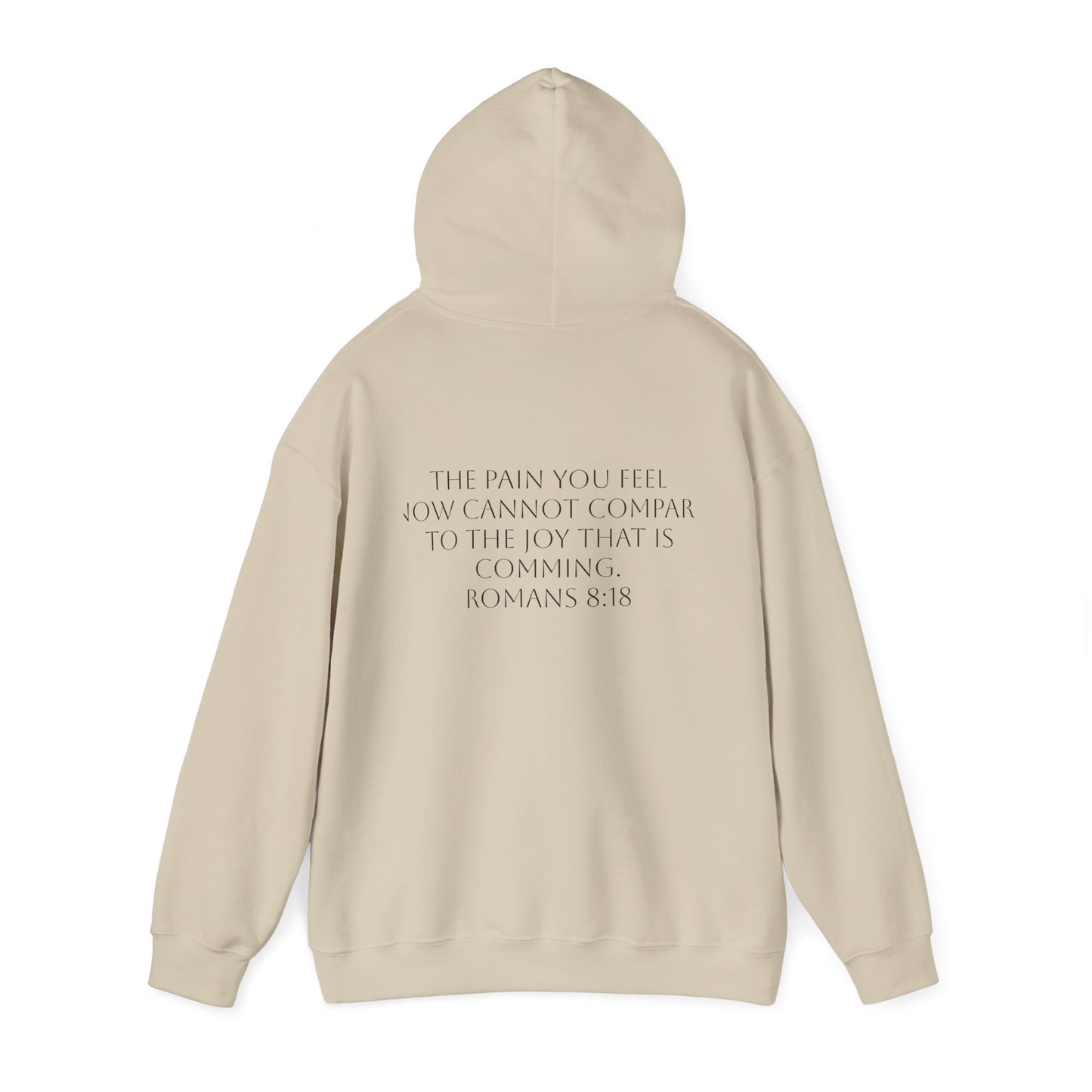 Inspirational Unisex Hoodie | "ENDURE" & Romans 8:18 Quote