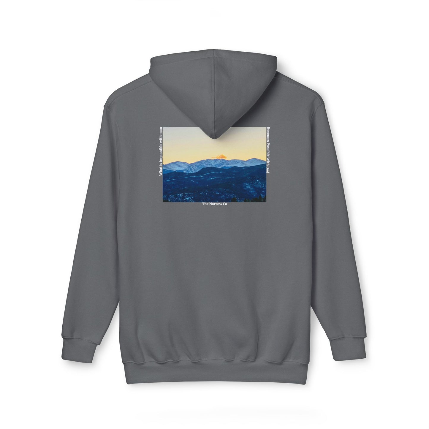 Get Ready For a Miracle, Comfortable Unisex Hooded Sweatshirt - 'Get Ready for a Miracle' - Perfect for Nature Lovers