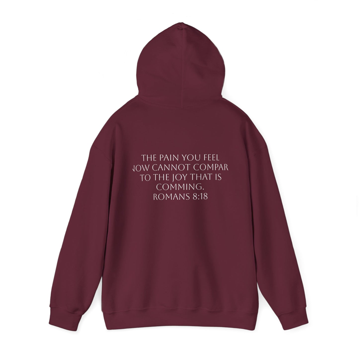Inspirational Unisex Hoodie | "ENDURE" & Romans 8:18 Quote