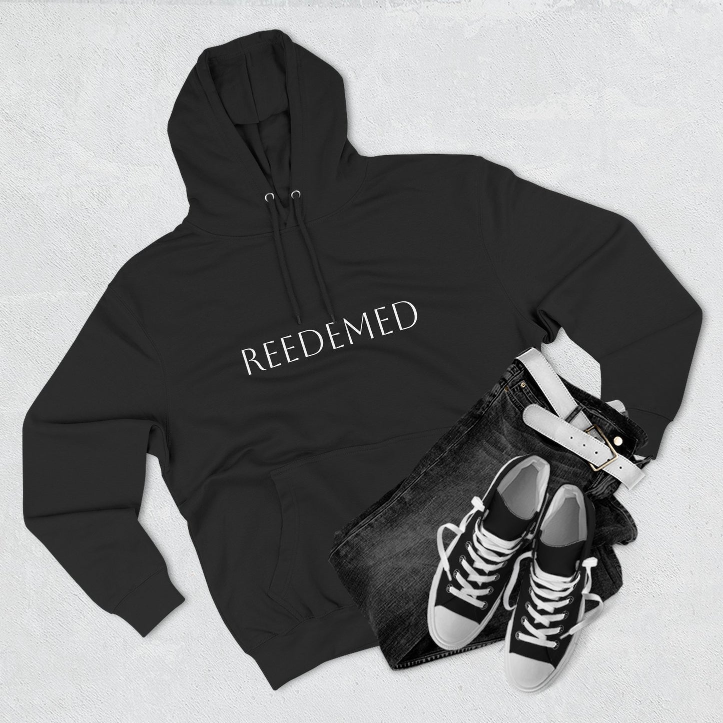 Inspirational Fleece Hoodie - 'Redeemed' & 'Amazing Grace' Quote Dedicated to a dear friend...  Fly high with the angels