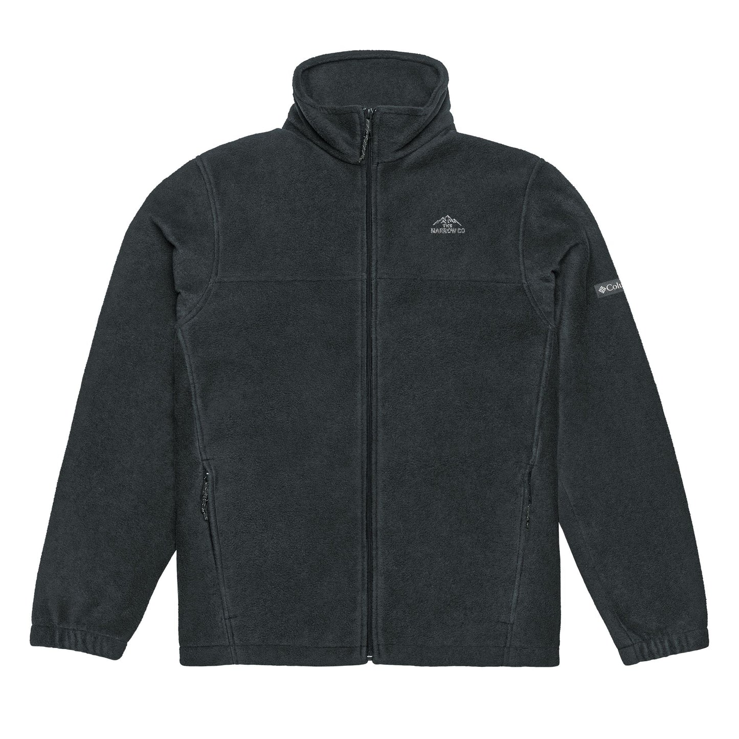 Unisex Embroidered Columbia Fleece Jacket - Cozy Outdoor Layer