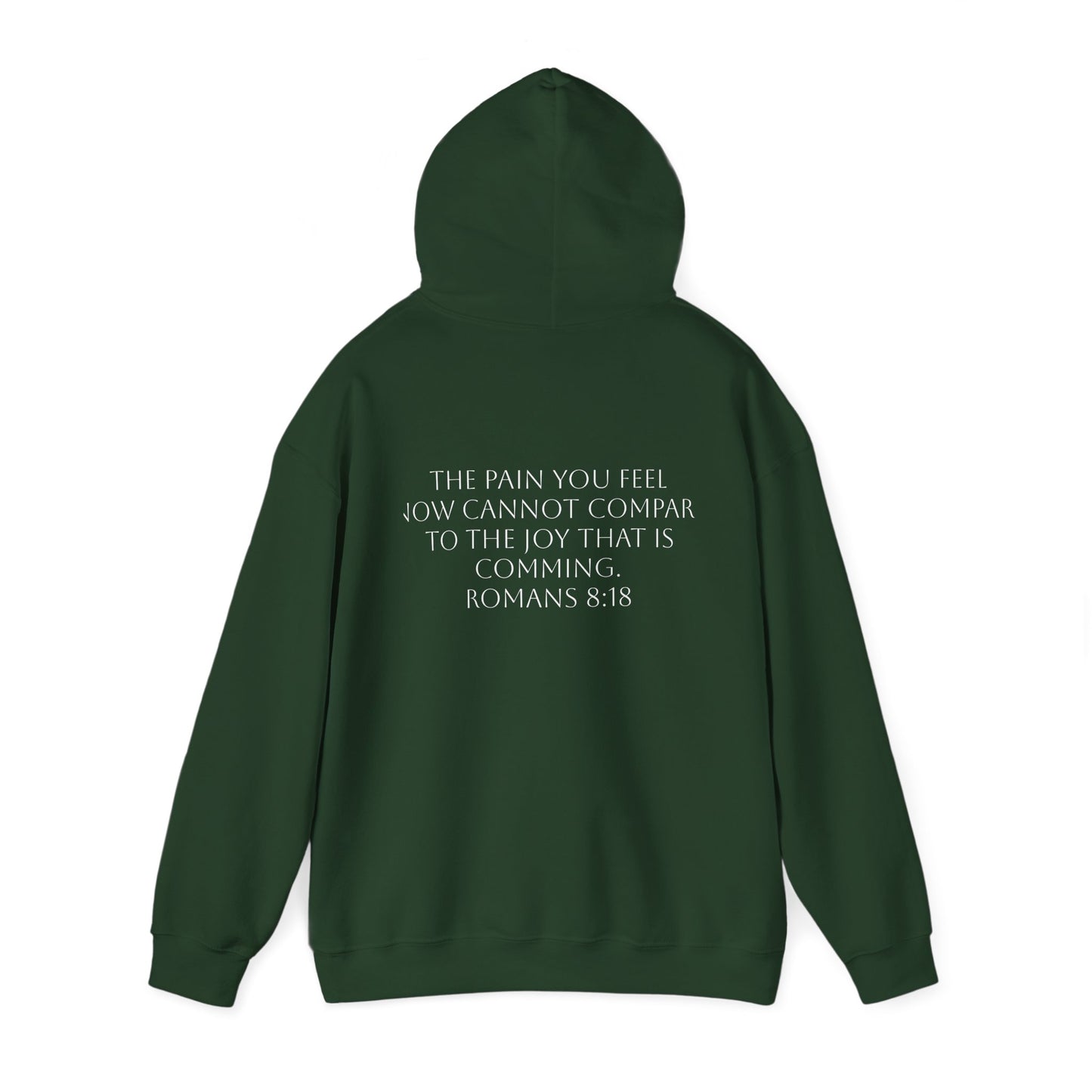Inspirational Unisex Hoodie | "ENDURE" & Romans 8:18 Quote