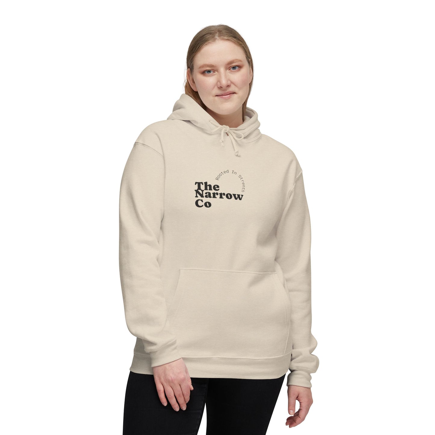 Unisex Hooded Sweatshirt - The Narrow Co Nature Inspired Design,  Photos taken by the owner of The Narrow co and Cosy co Andrea Stevens