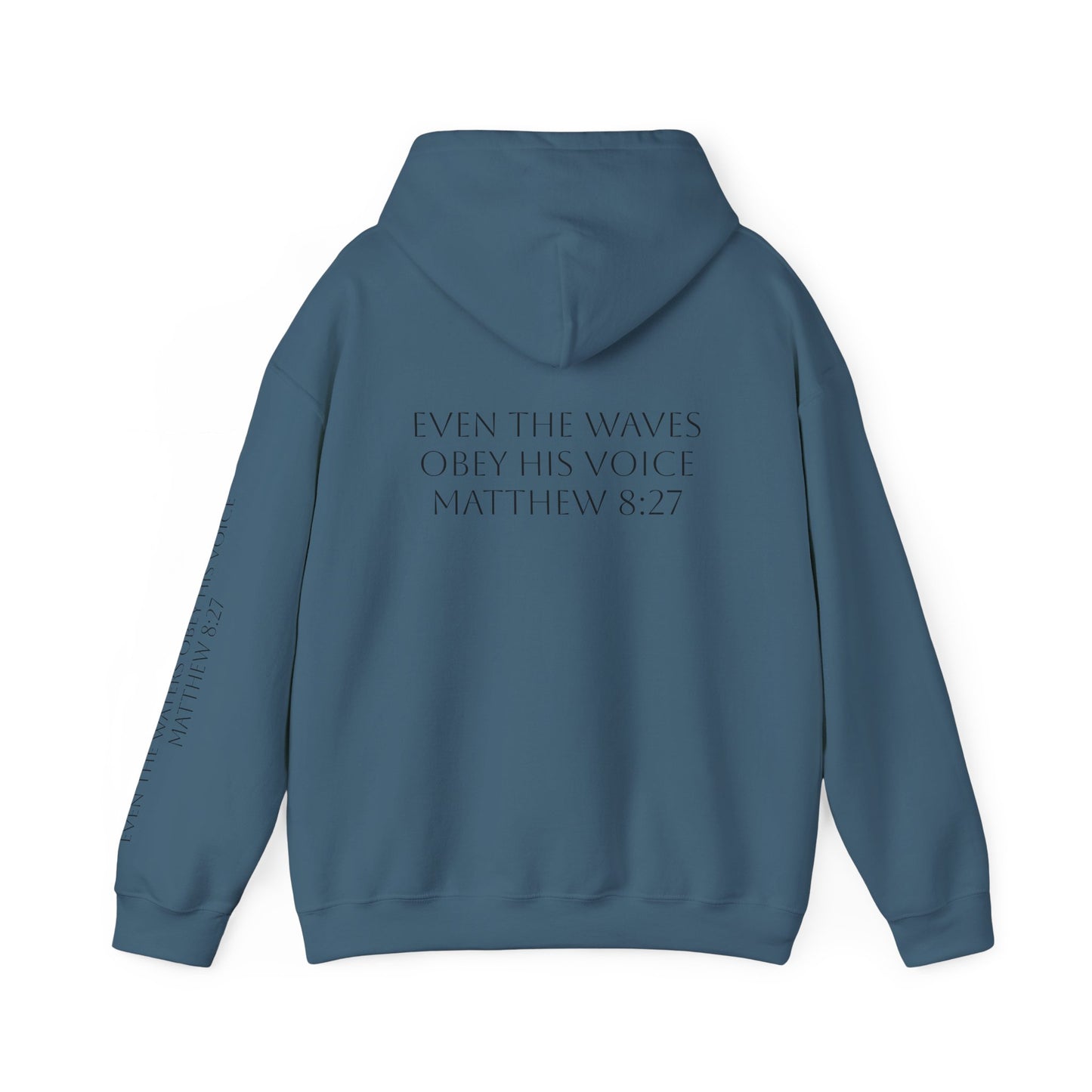 Minimalist Hoodie with 'WATERS' Text - Unisex Heavy Blend™
