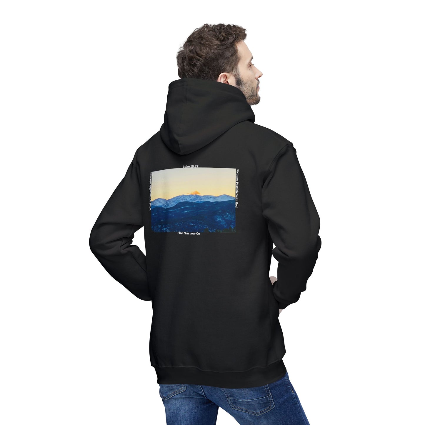 Get Ready For a Miracle, Comfortable Unisex Hooded Sweatshirt - 'Get Ready for a Miracle' - Perfect for Nature Lovers
