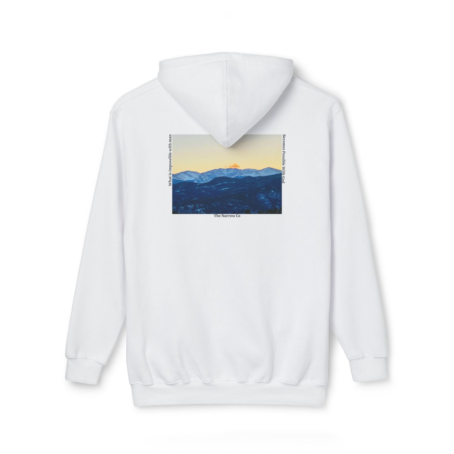 Get Ready For a Miracle, Comfortable Unisex Hooded Sweatshirt - 'Get Ready for a Miracle' - Perfect for Nature Lovers