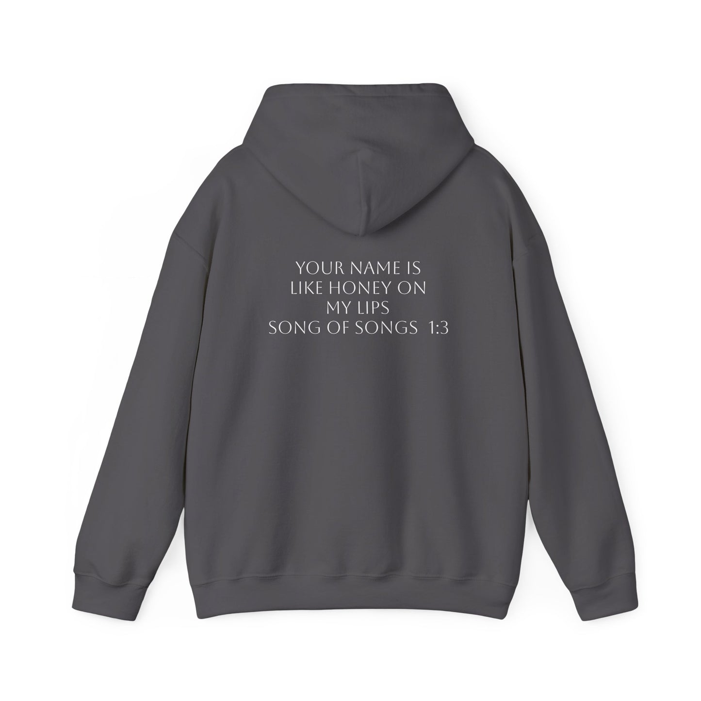 Inspirational Unisex Hooded Sweatshirt - Song of Songs 1:3