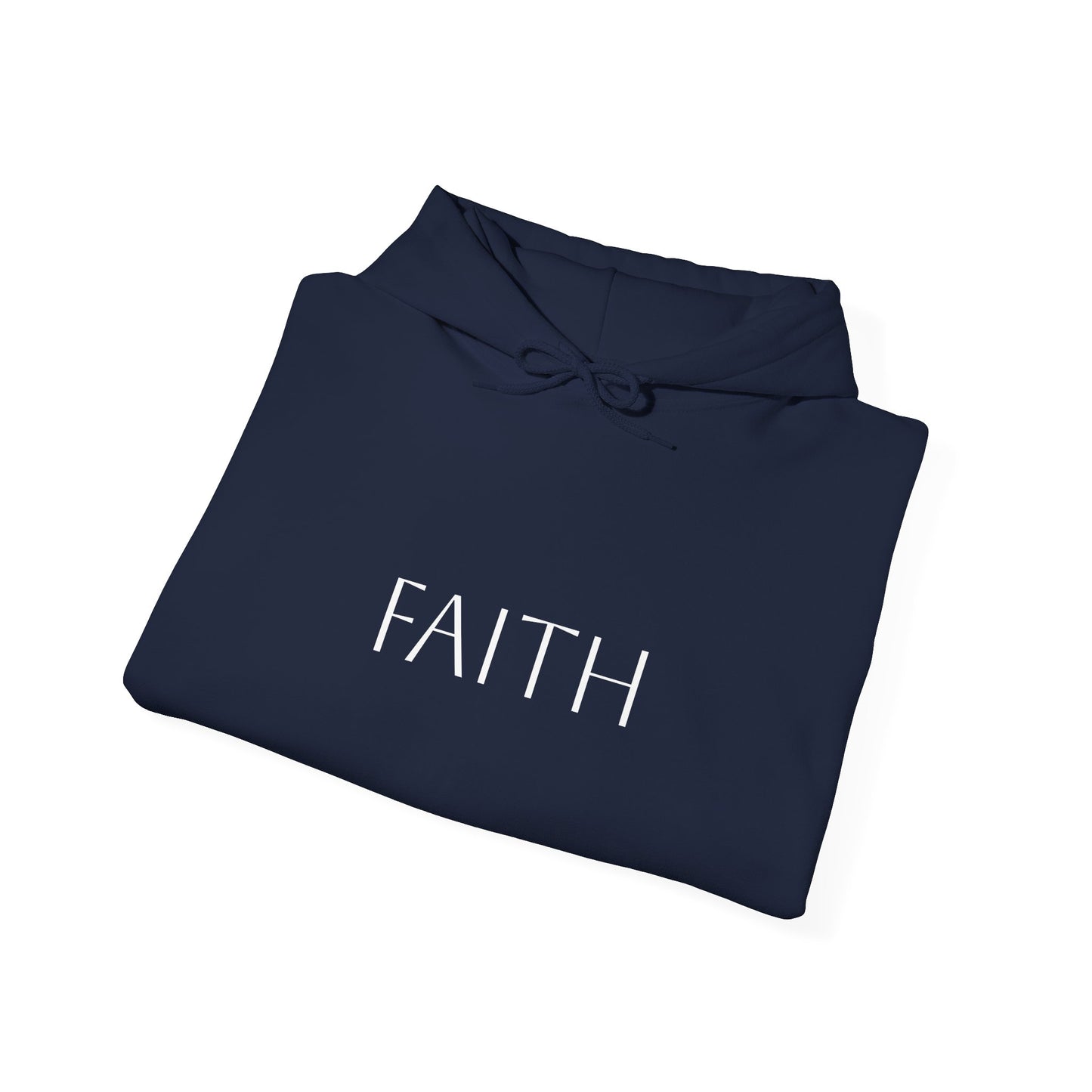 Unisex Heavy Blend™ Hooded Sweatshirt - 'Faith" Inspirational Hoodie for Faith and Comfort