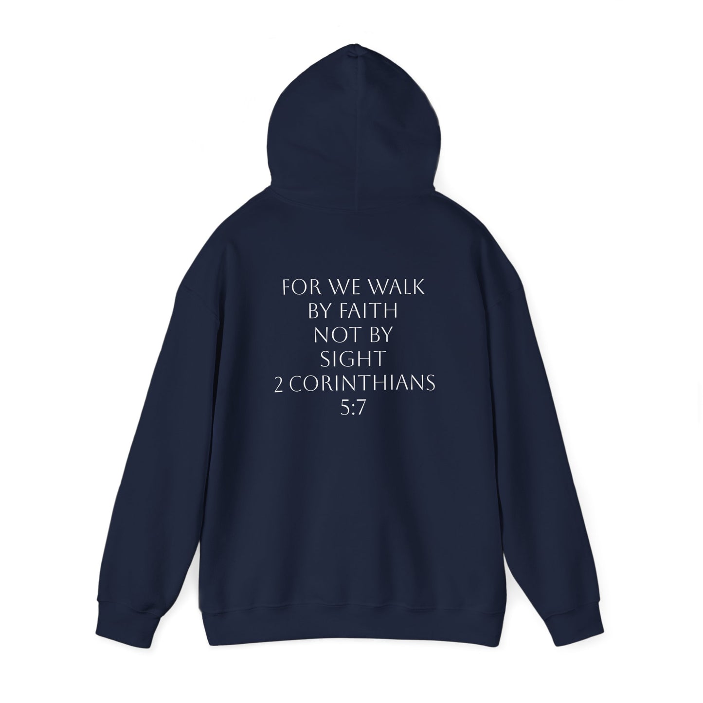 Unisex Heavy Blend™ Hooded Sweatshirt - 'Faith" Inspirational Hoodie for Faith and Comfort