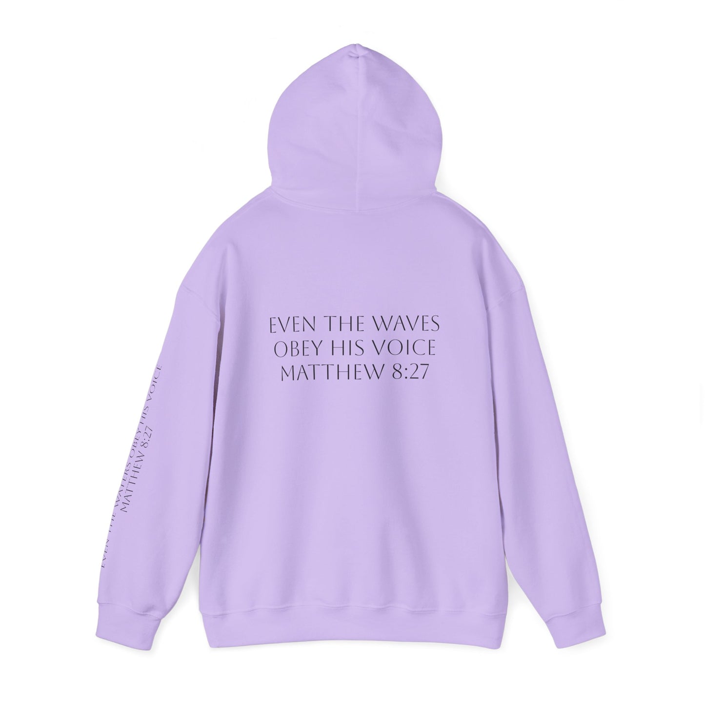 Minimalist Hoodie with 'WATERS' Text - Unisex Heavy Blend™
