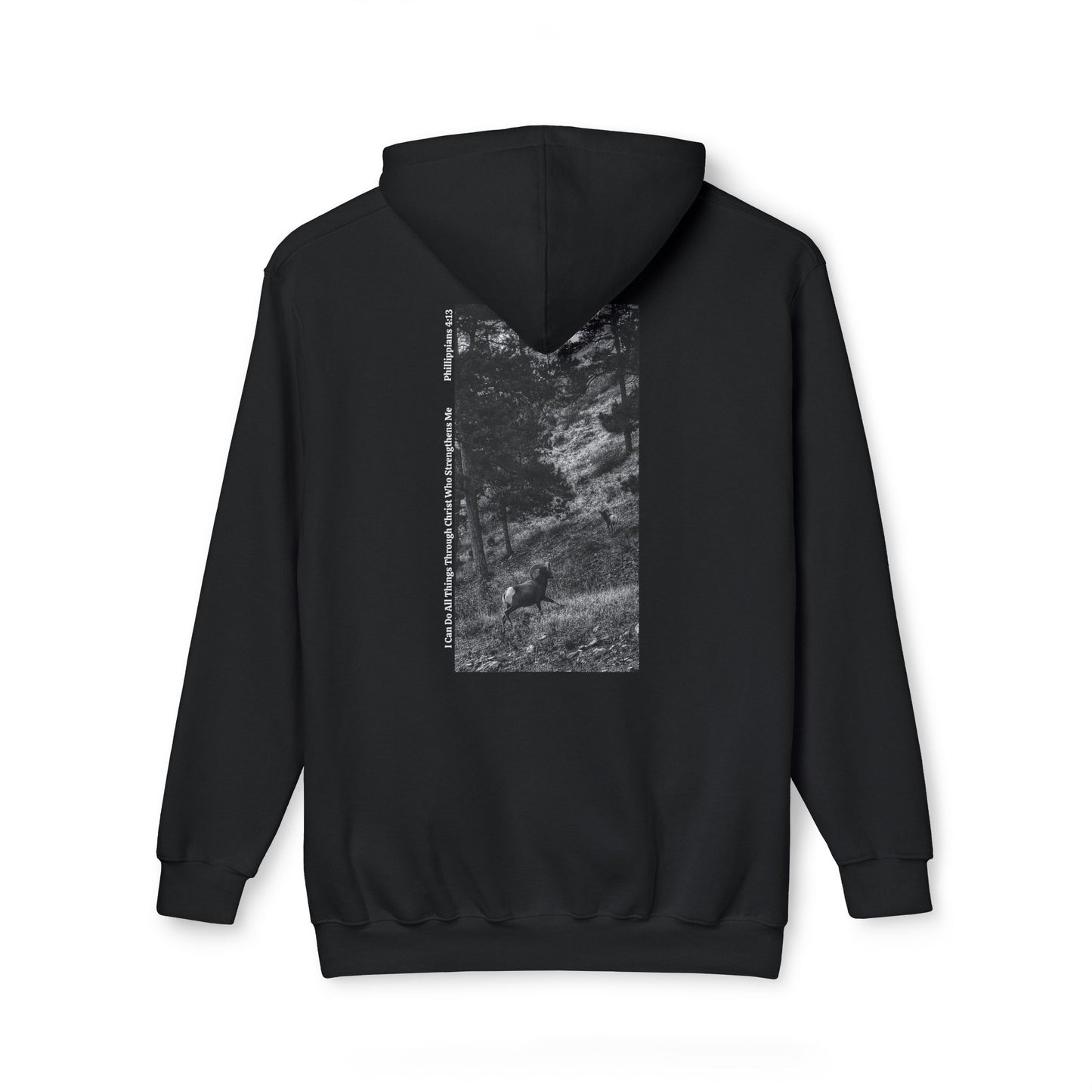 Unisex Hooded Sweatshirt - The Narrow Co Nature Inspired Design,  Photos taken by the owner of The Narrow co and Cosy co Andrea Stevens