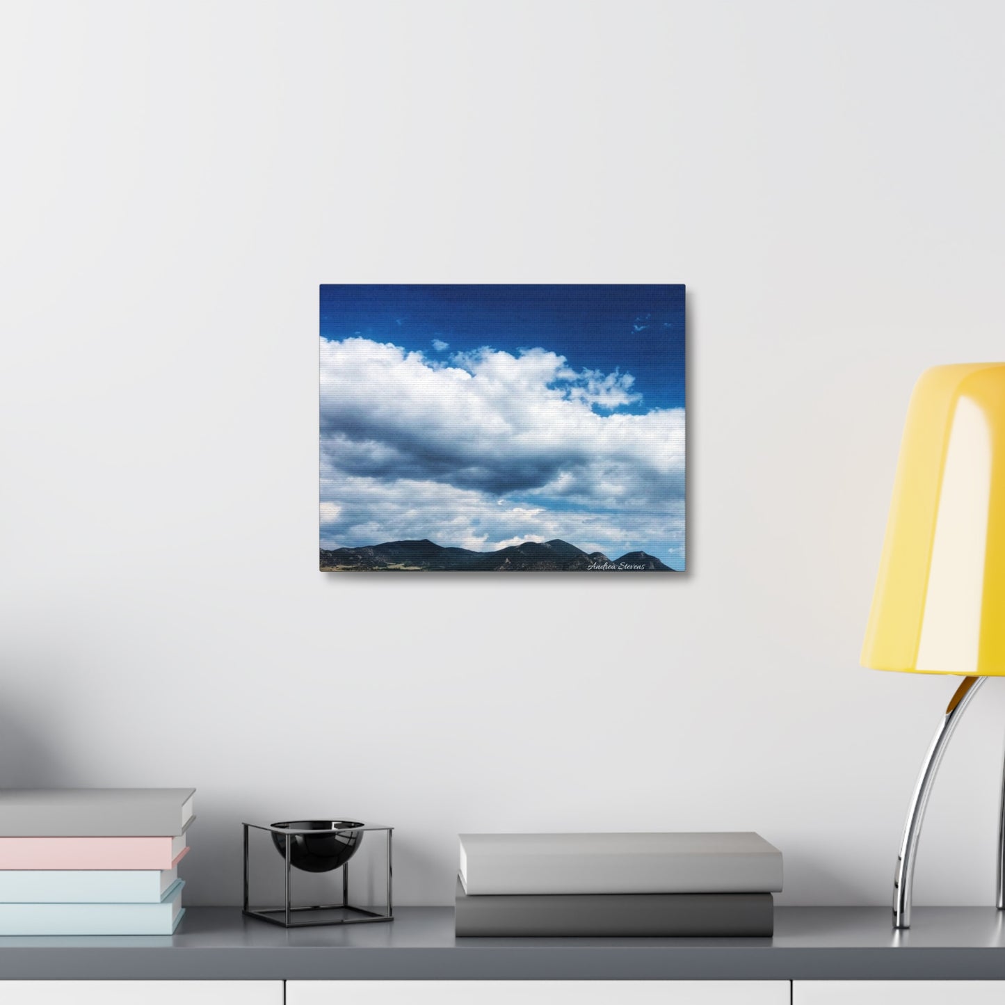 Colorado Serene Mountain Landscape Stretched Canvas Art by Andrea Stevens