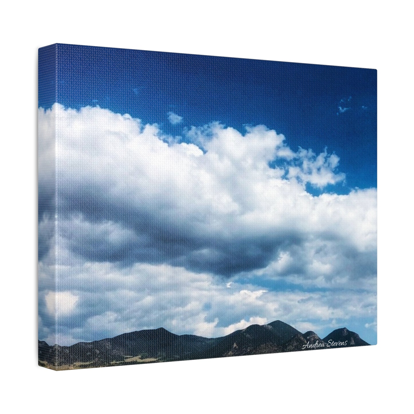 Colorado Serene Mountain Landscape Stretched Canvas Art by Andrea Stevens