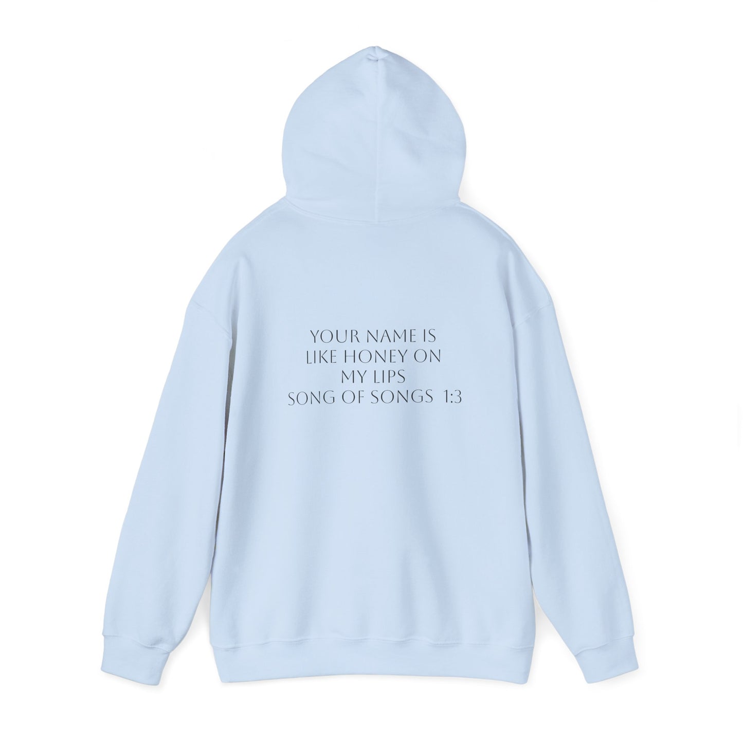Inspirational Unisex Hooded Sweatshirt - Song of Songs 1:3