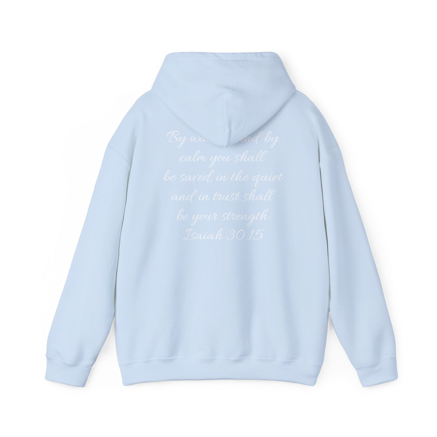 Calm Unisex Heavy Blend™ Hooded Sweatshirt – Inspirational Quote Sweatshirt for Relaxation & Mindfulness