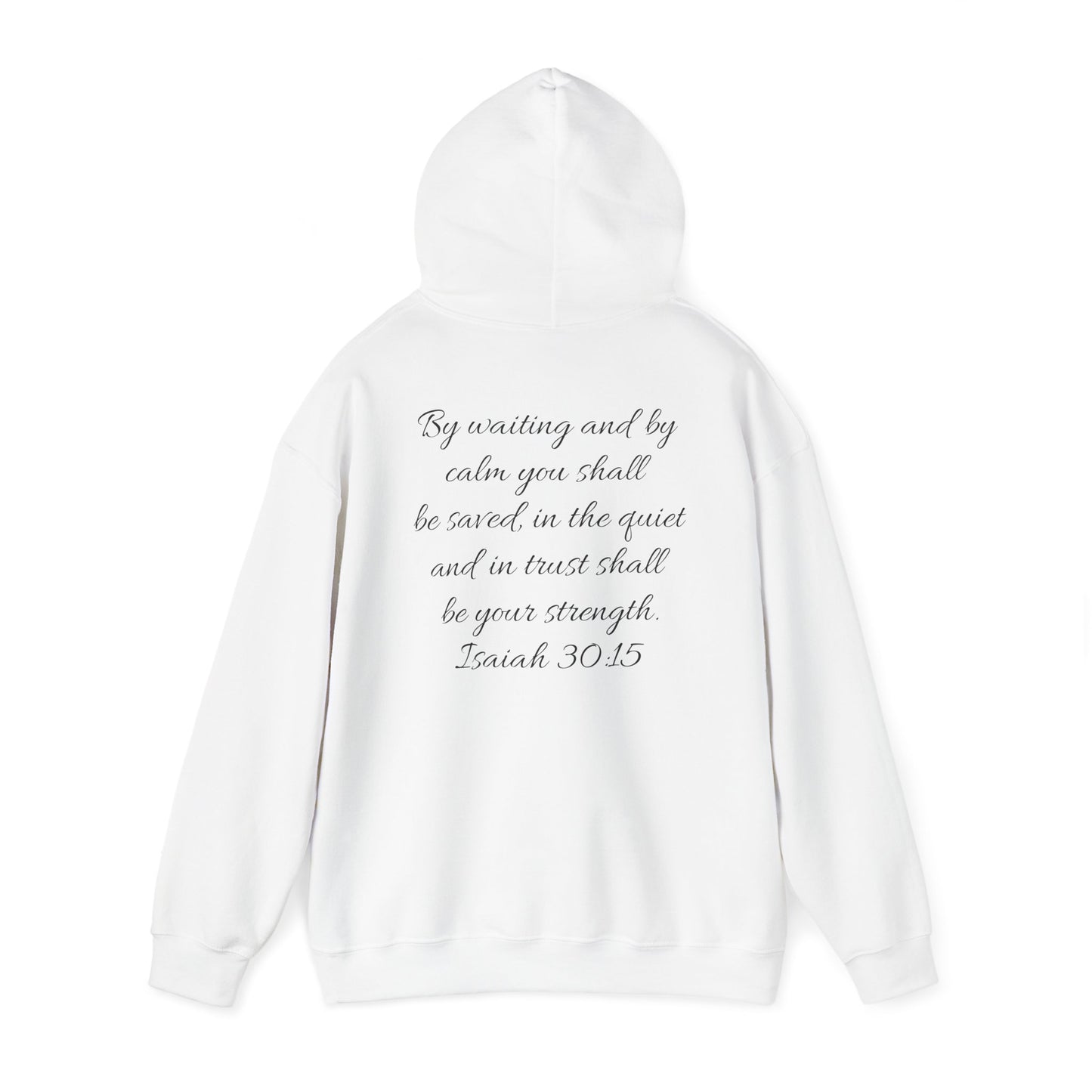Calm Unisex Heavy Blend™ Hooded Sweatshirt – Inspirational Quote Sweatshirt for Relaxation & Mindfulness