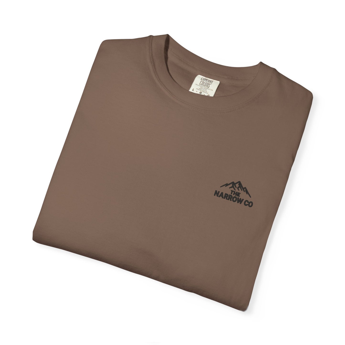 Bold & Courageous Unisex Garment-Dyed T-Shirt - Inspirational Spiritual Tee