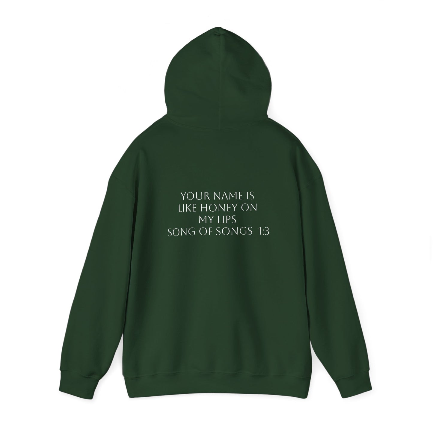 Inspirational Unisex Hooded Sweatshirt - Song of Songs 1:3