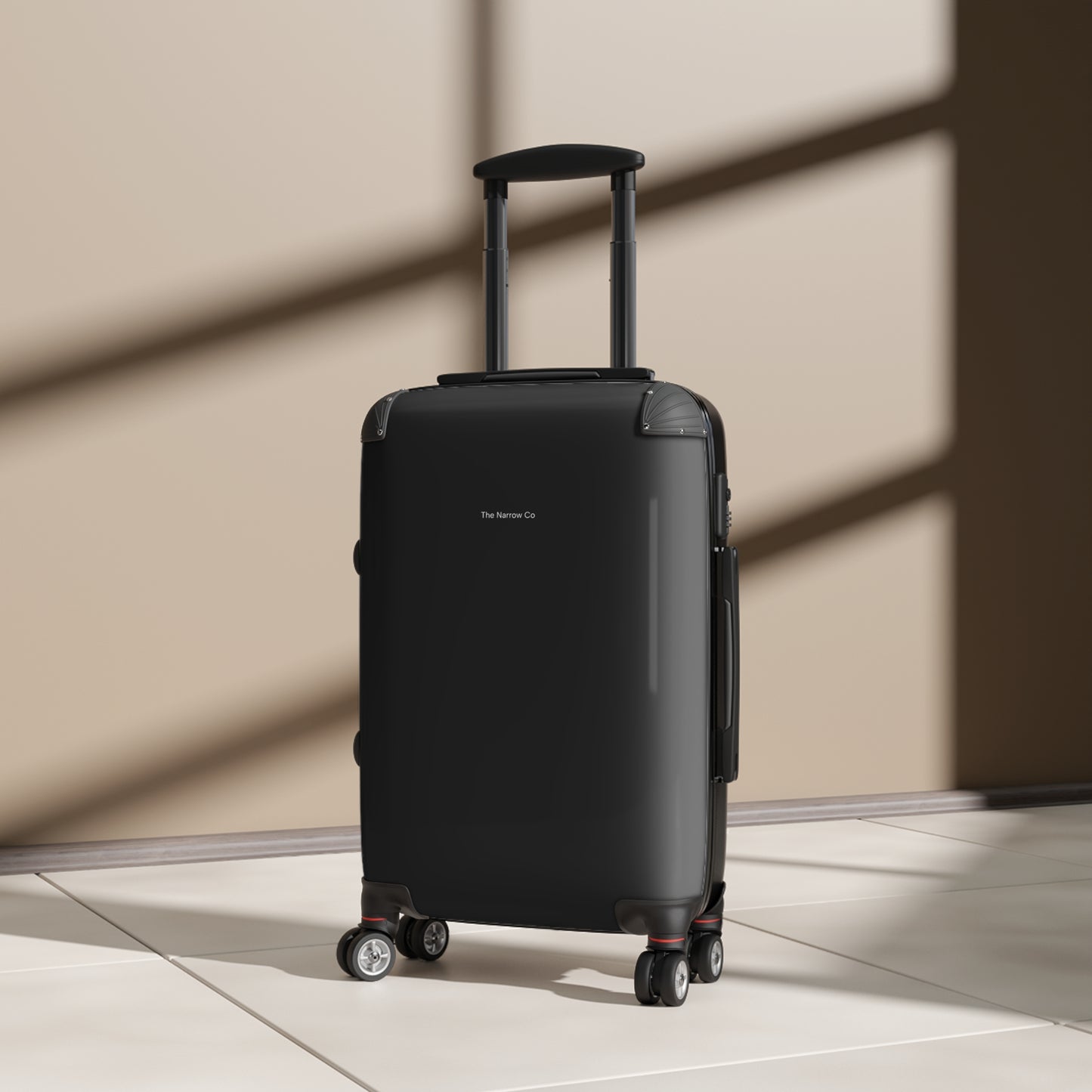 Stylish Carry-On Suitcase - Durable Travel Luggage with Smooth Wheels